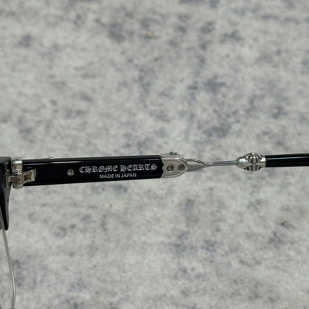 Chrome Hearts CHROME HEARTS EVAGILIST BLACK/SHINY SILVER Size ONE SIZE - 5 Thumbnail
