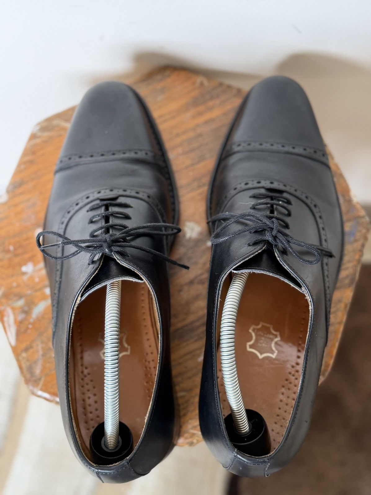 Vintage Vintage Classic Leather Black Shoes Sneakers Y2K guidi vibe Size US 8.5 / EU 41-42 - 7 Thumbnail