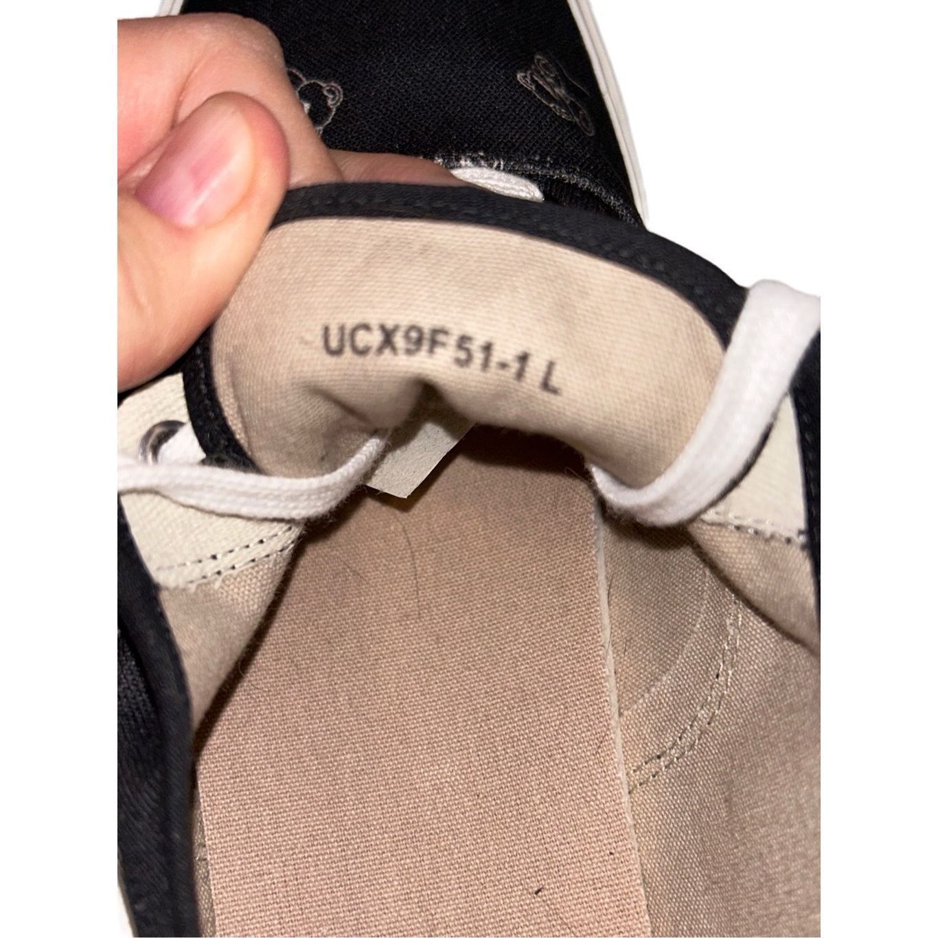 Undercover Undercover by Jun Takahashi Blindfold Bear canvas sneakers s Size US 10.5 / EU 43-44 - 6 Thumbnail