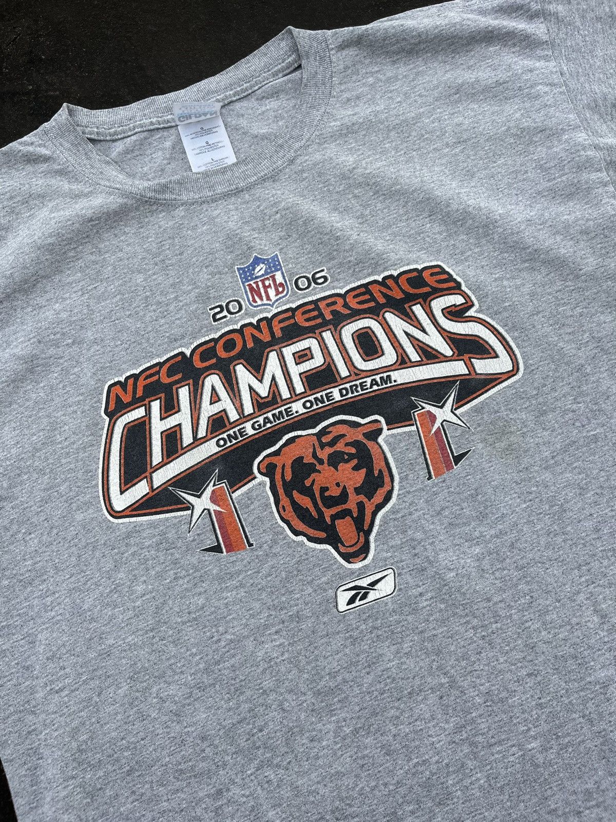 NFL 2006 NFL Conference Champions Chicago Bears Shirt tee Size US L / EU 52-54 / 3 - 2 Thumbnail