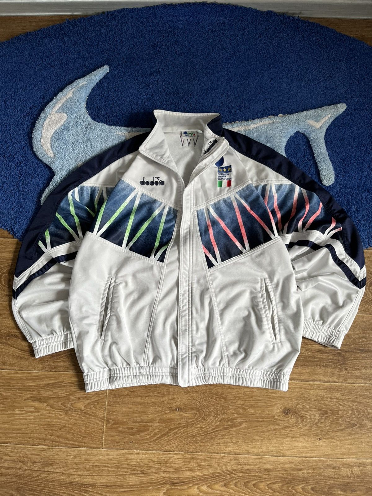 Diadora Diadora Olympic challenge Italia 90s retro item Size US L / EU 52-54 / 3 - 1 Thumbnail