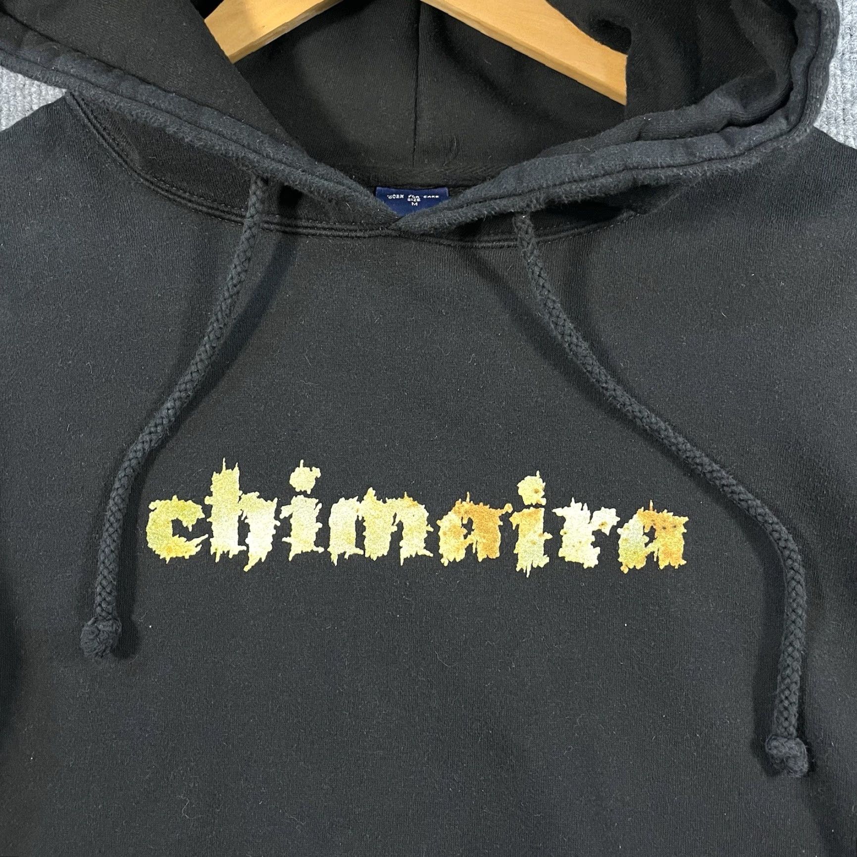 Tultex VINTAGE Chimaira Resurrection Tour Hoodie Black Mens M Medium Pullover Heavy Metal Y2K Band Size US M / EU 48-50 / 2 - 5 Thumbnail
