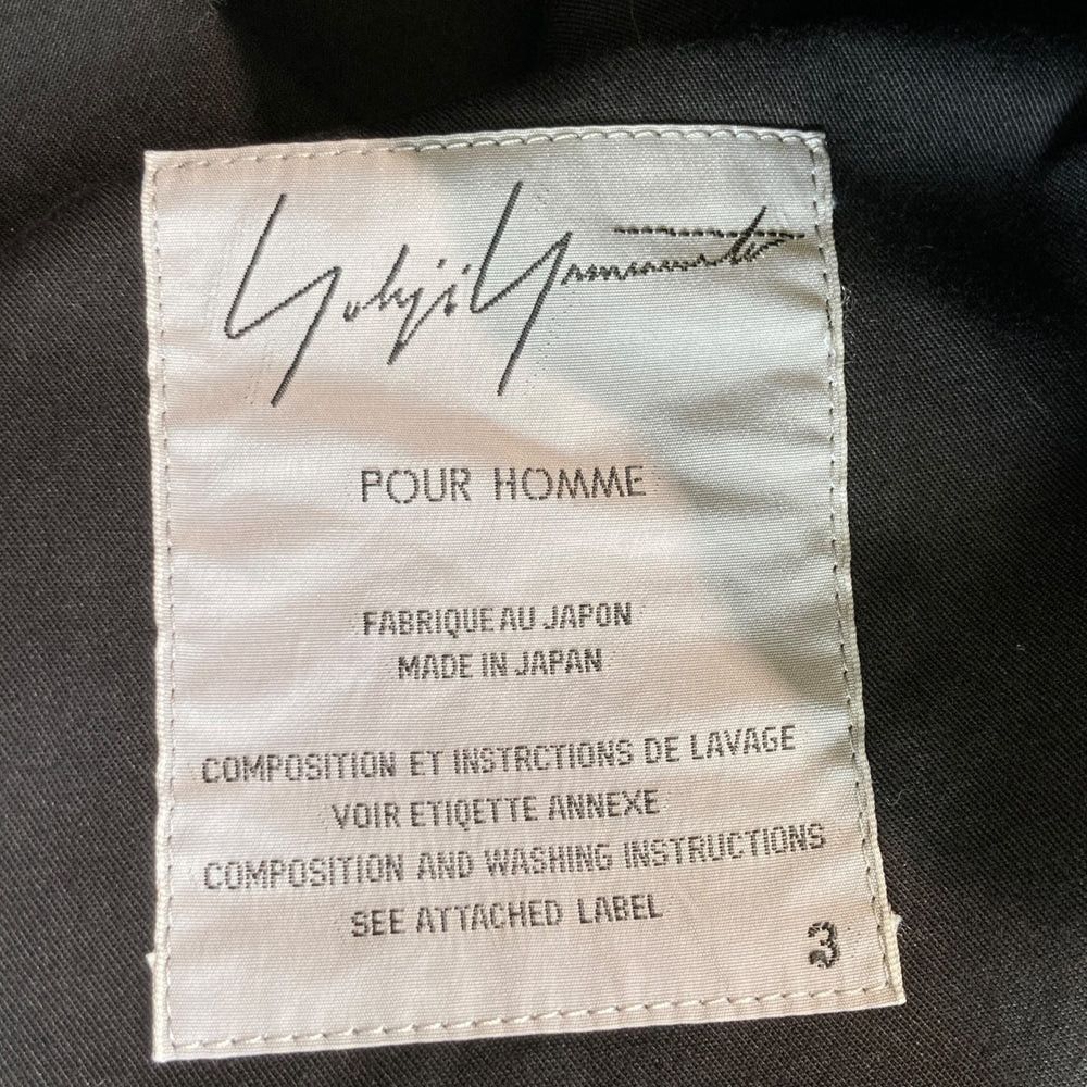 Yohji Yamamoto Yohji Yamamoto pour homme 02SS snap button shirt jacket Size US L / EU 52-54 / 3 - 6 Thumbnail