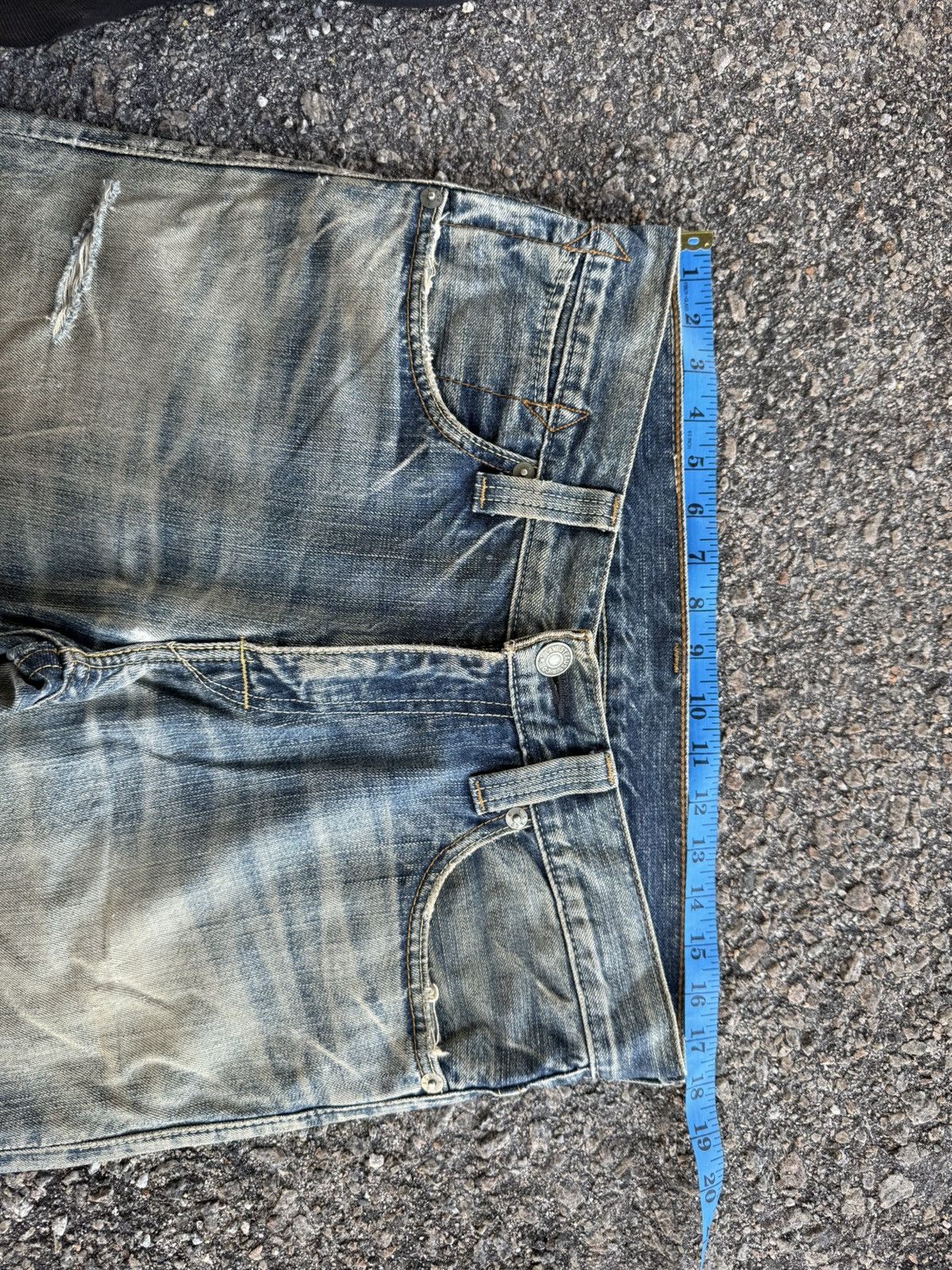 Levi's Vintage Clothing VINTAGE LEVI’S 502 FADED RIPPEP JEAN DENIM PANTS Size US 36 / EU 52 - 5 Thumbnail