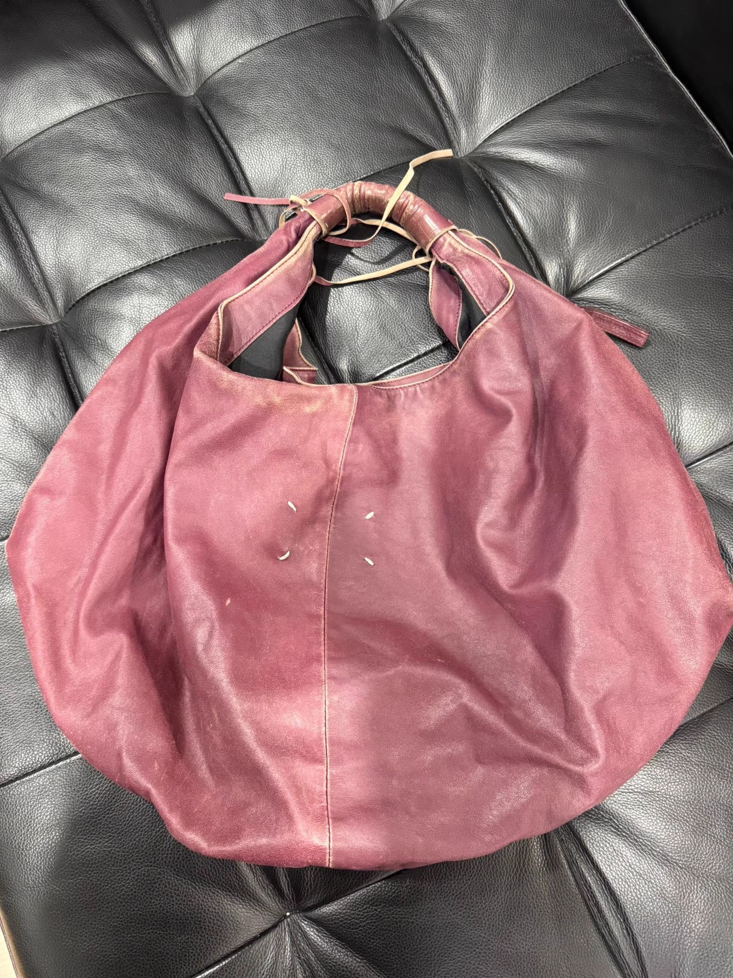 Maison Margiela Maison Margiela 09AW Fringe Hobo Bag (Original Era) K20 Size ONE SIZE - 1 Thumbnail