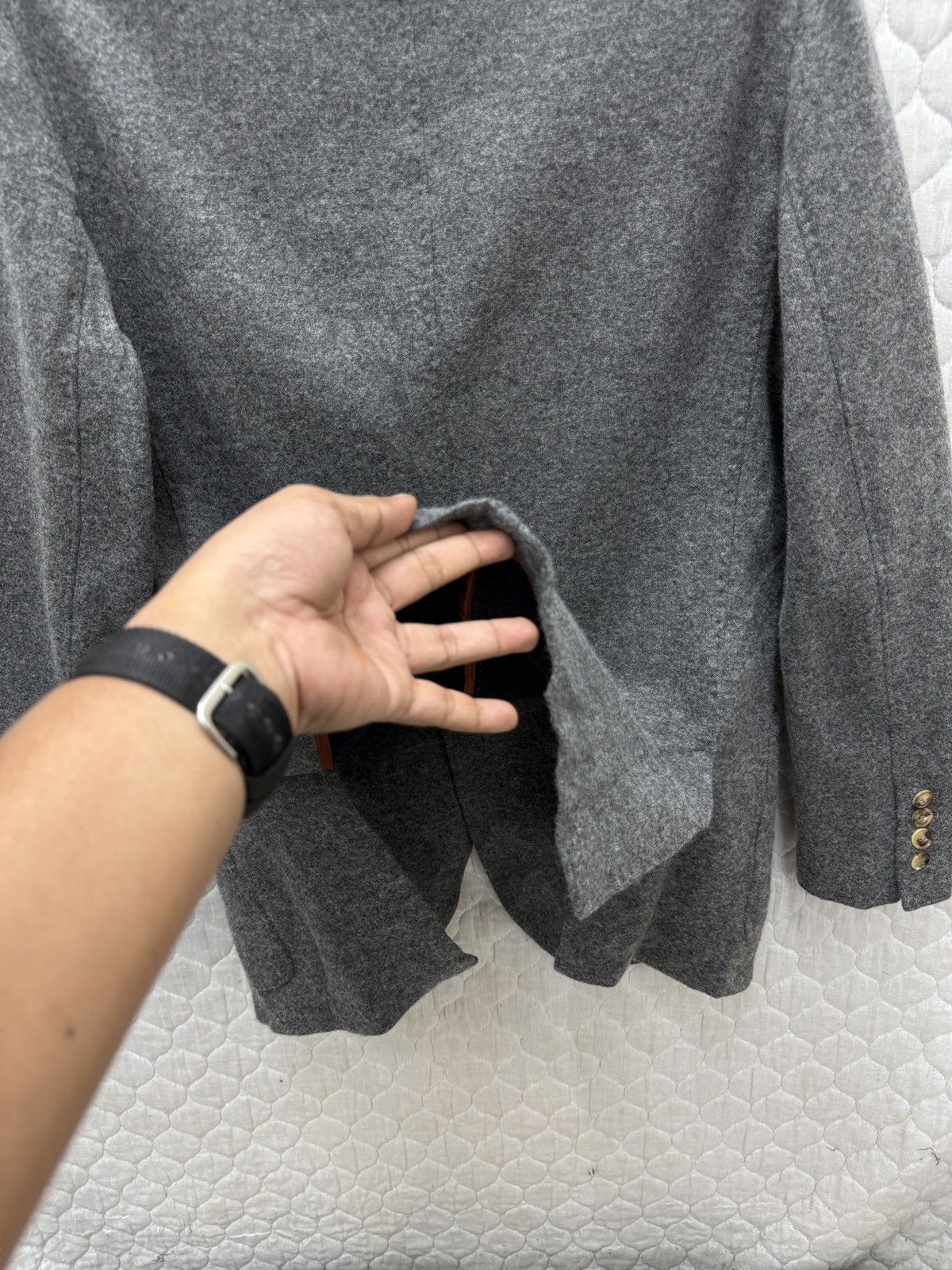 Loro Piana 🔥🔥🔥ARCHIVE LORO PIANA BLAZER JACKET Size 48R - 15 Thumbnail