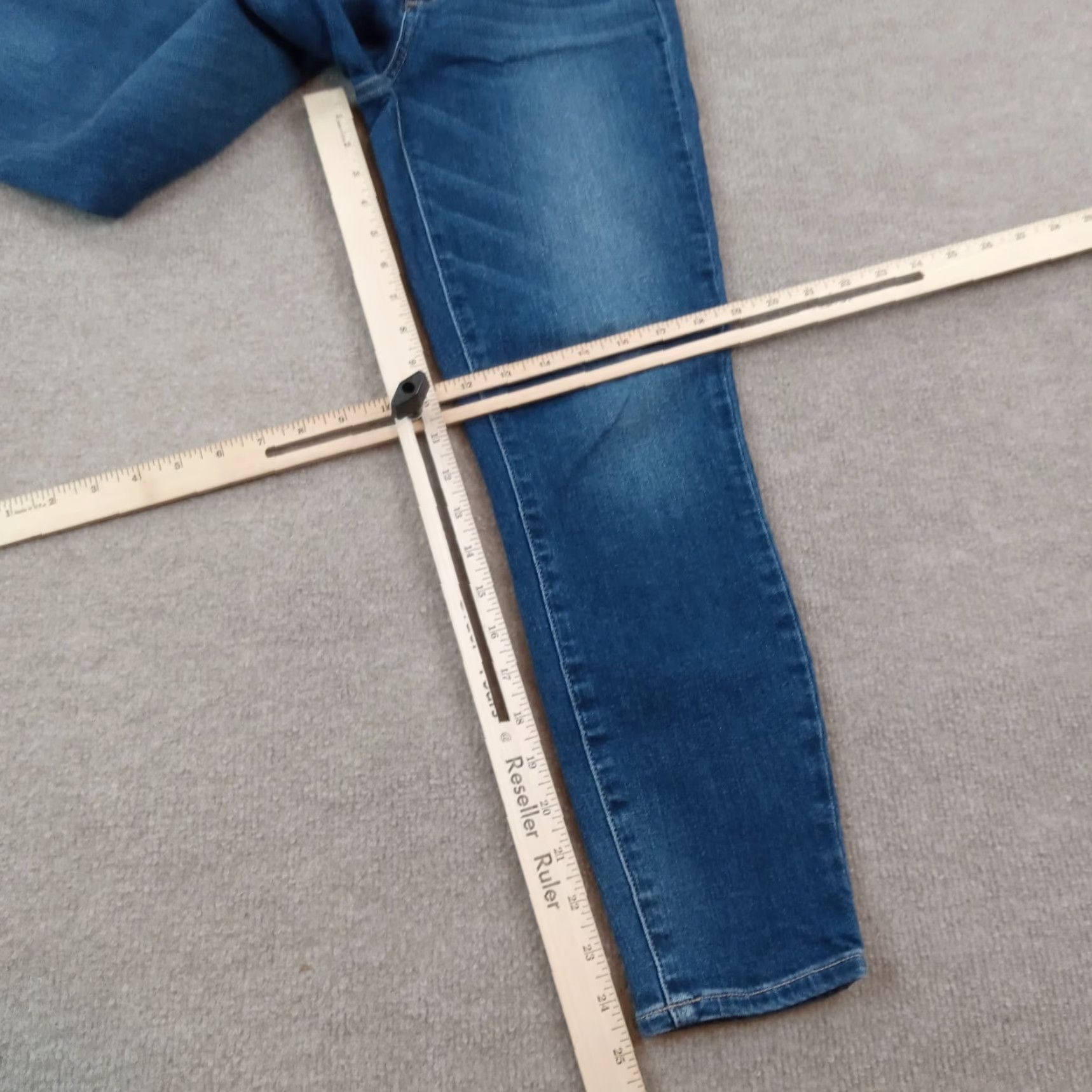Paige Paige Jeans Women's Blue Denim Skinny Verdugo Crop Stretch Regular Size 28 Size 28" / US 6 / IT 42 - 2 Thumbnail