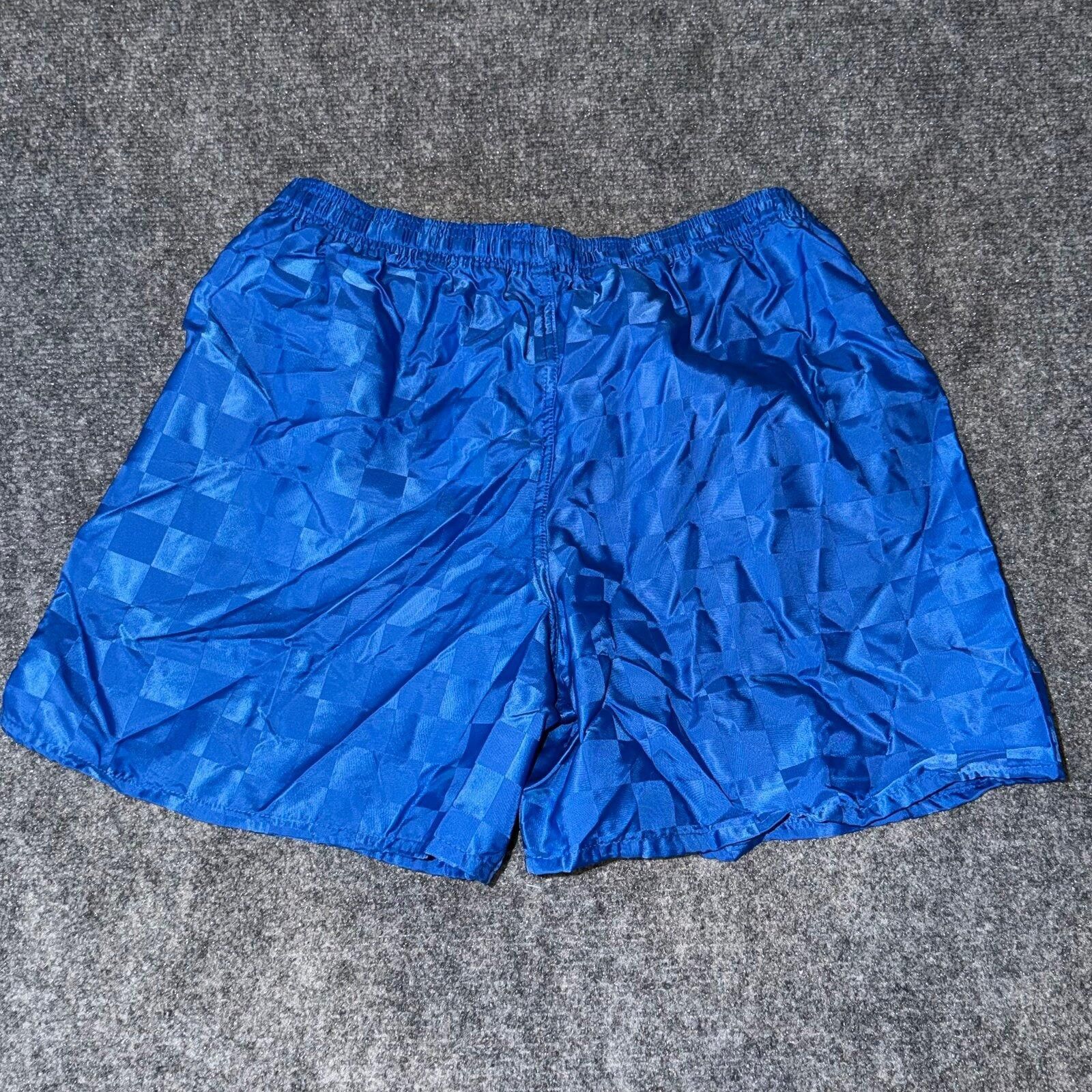 Nike DSG Checkered Blue Dazzle Shorts Volley Shorts Mens SM Vtg Size US 30 / EU 46 - 4 Thumbnail