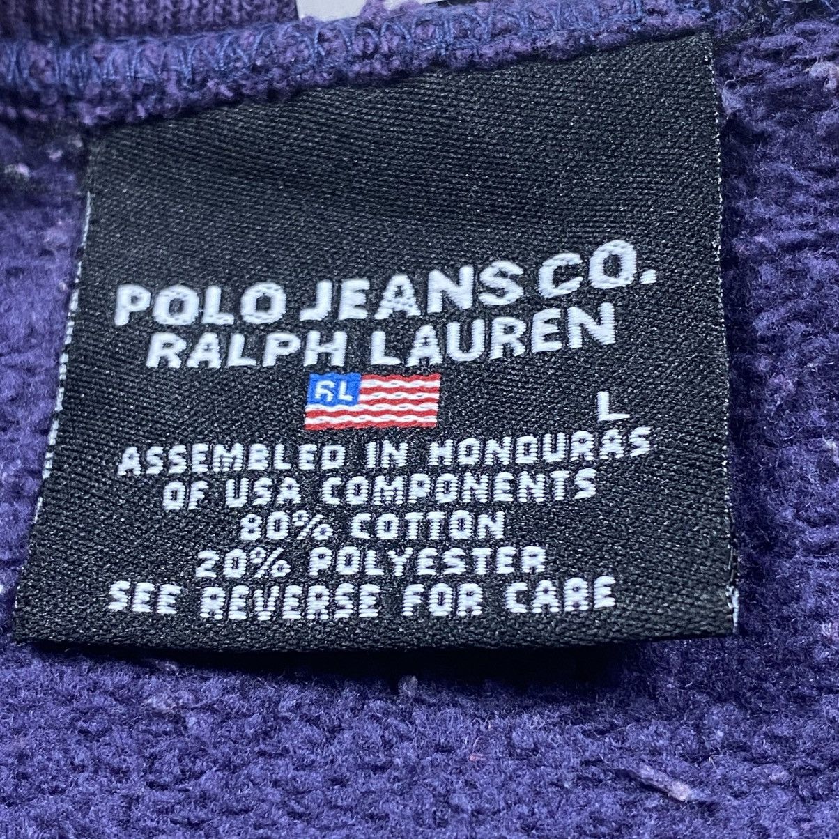 Polo Ralph Lauren Vintage y2k Polo RL Flag Boxy Crewneck Size US L / EU 52-54 / 3 - 4 Thumbnail