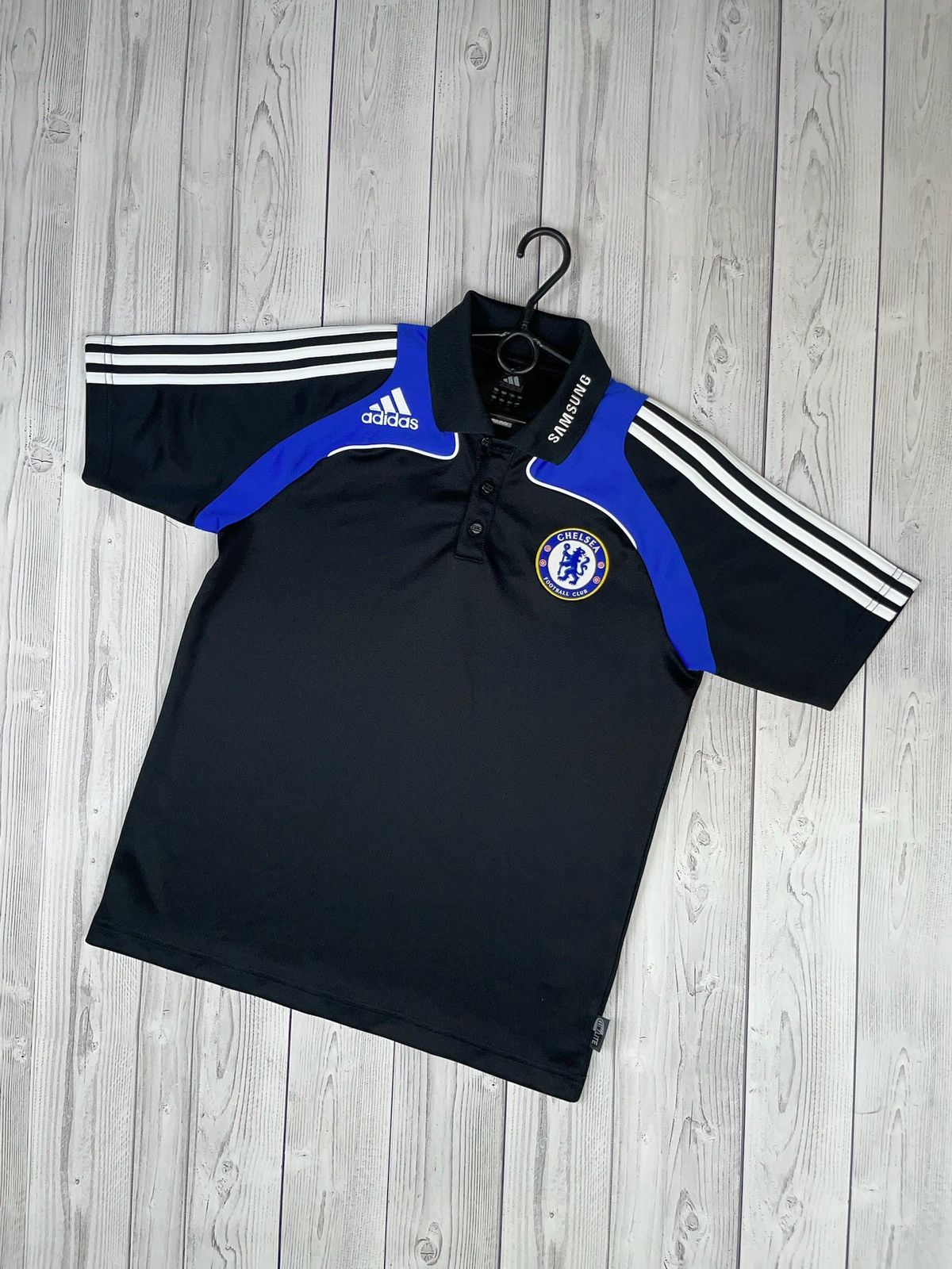 Adidas Chelsea adidas Vintage polo black size S rare samsung Size US S / EU 44-46 / 1 - 1 Thumbnail