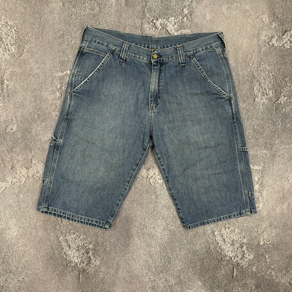 Carhartt × Vintage Vintage Carhartt Cargo Airex Bermuda Shorts Size 32 Size US 32 / EU 48 - 4 Thumbnail