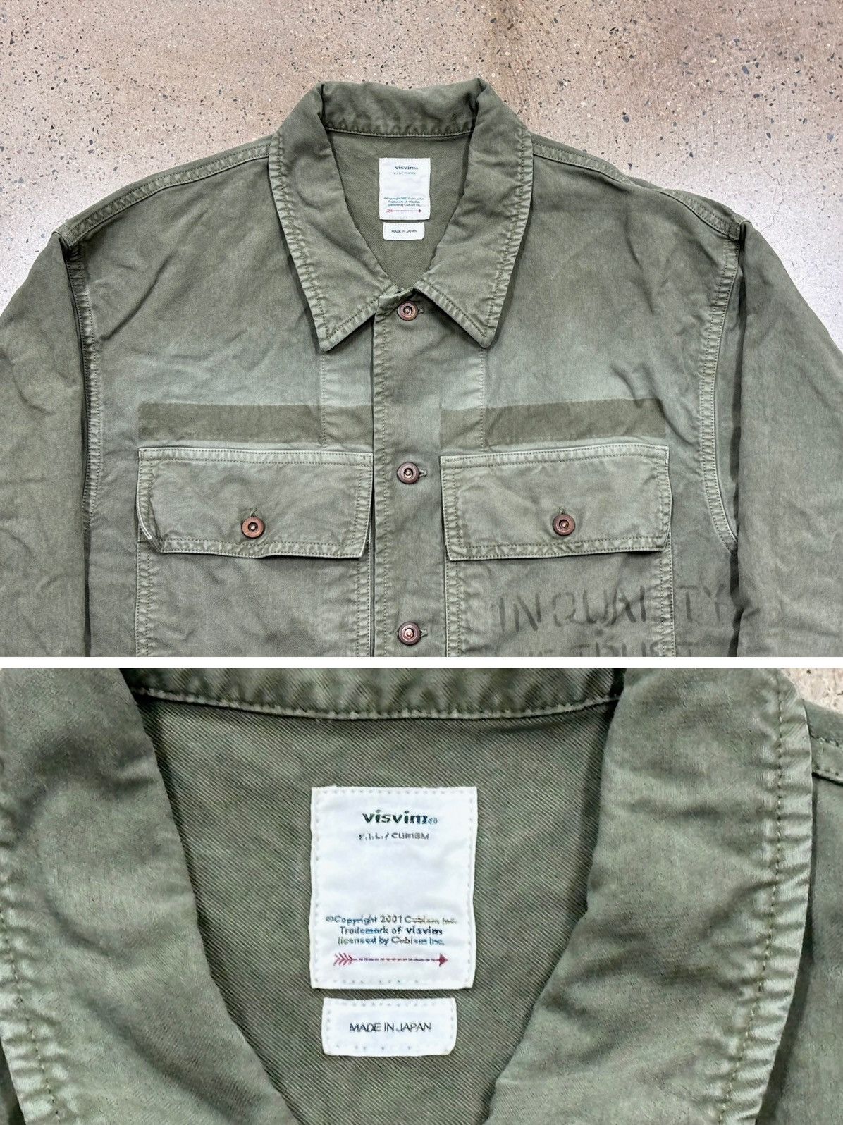 Visvim VISVIM 22SS CARDWELL SHIRT L/S DMGD Size US XL / EU 56 / 4 - 3 Thumbnail