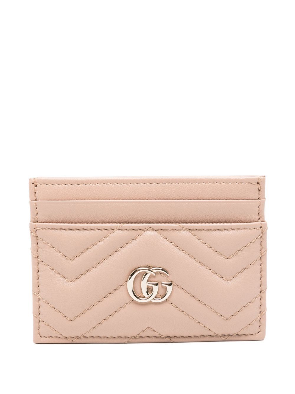Gucci GG MARMONT LEATHER CARD CASE Size ONE SIZE - 1 Thumbnail