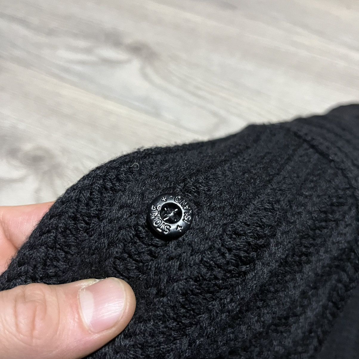 Stone Island Stone Island Vintage Rare Knitted Sweater XL size Black Size US XL / EU 56 / 4 - 15 Thumbnail