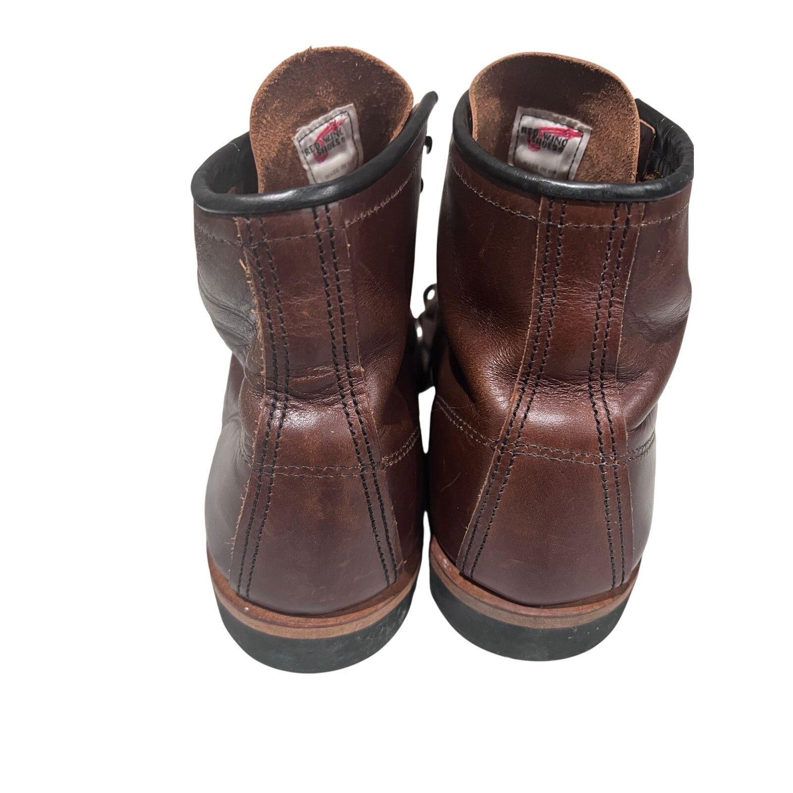 Red Wing Red Wing 9422 Boots Mens 12D Brown Leather Work Boots USA Size US 12 / EU 45 - 2 Thumbnail