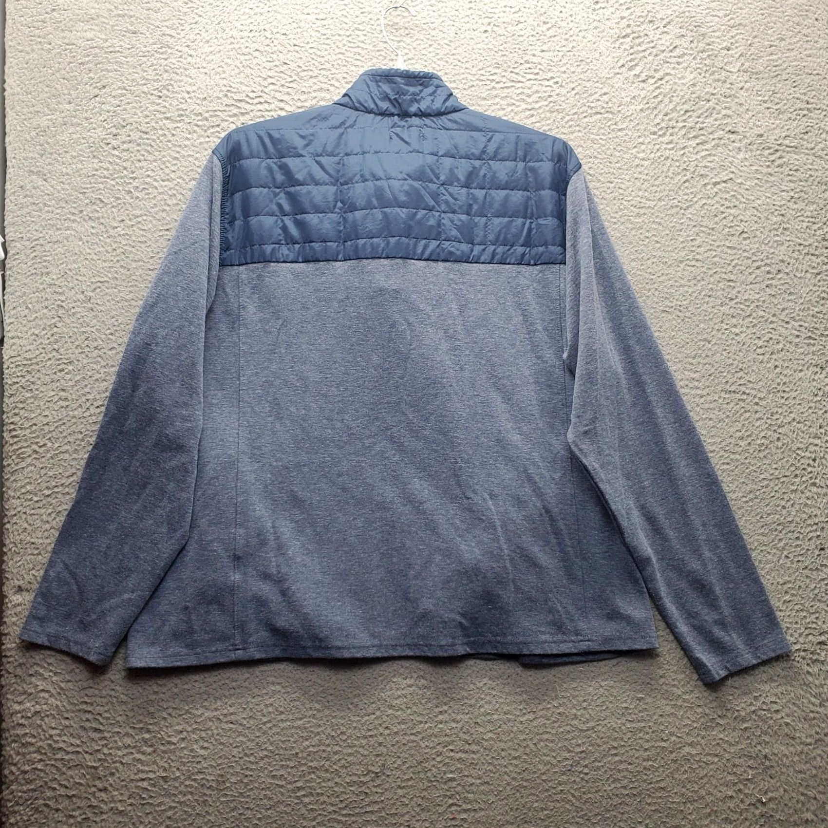 Eddie Bauer Eddie Bauer Sweatshirt Mens 2XL Blue Long Sleeve Zip Pocket Mock Neck Quarter Zip Shirt Mens Size US XXL / EU 58 / 5 - 2 Thumbnail