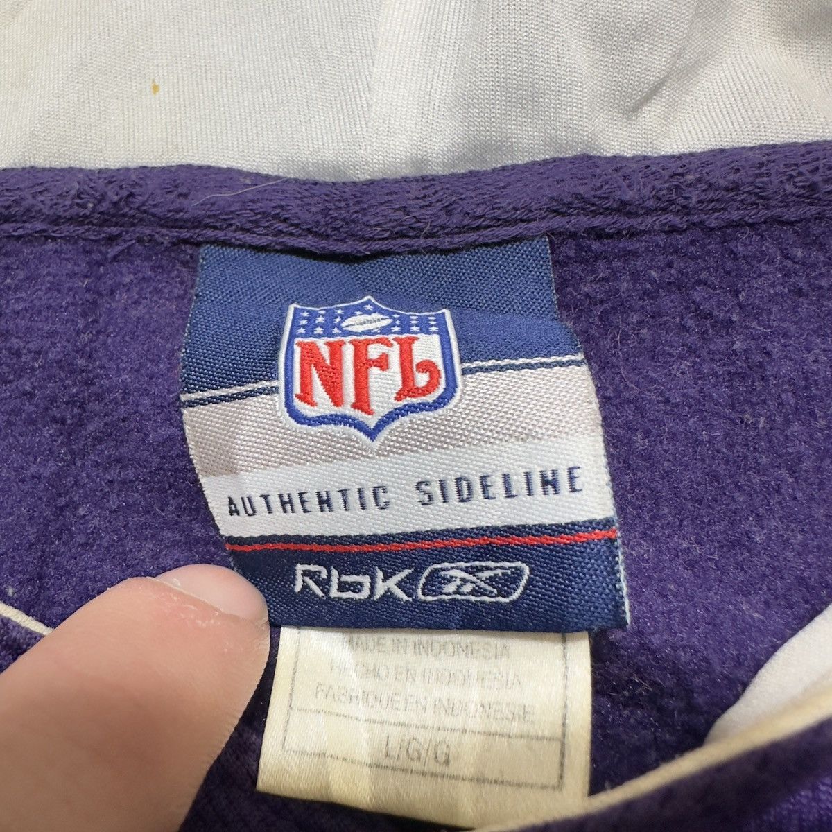 NFL × Reebok Baltimore Ravens hoodie Size US L / EU 52-54 / 3 - 4 Thumbnail