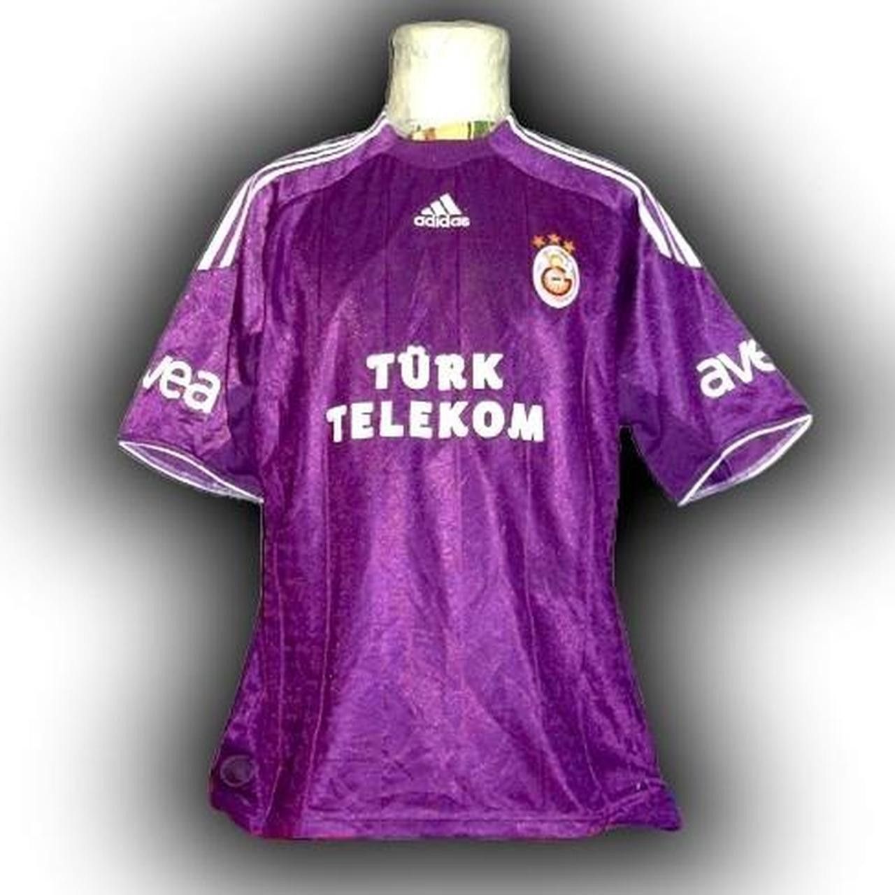 Adidas Fc Galatasaray SK Turkey 2009 2010 Third 3rd Shirt Jersey Size US L / EU 52-54 / 3 - 1 Thumbnail