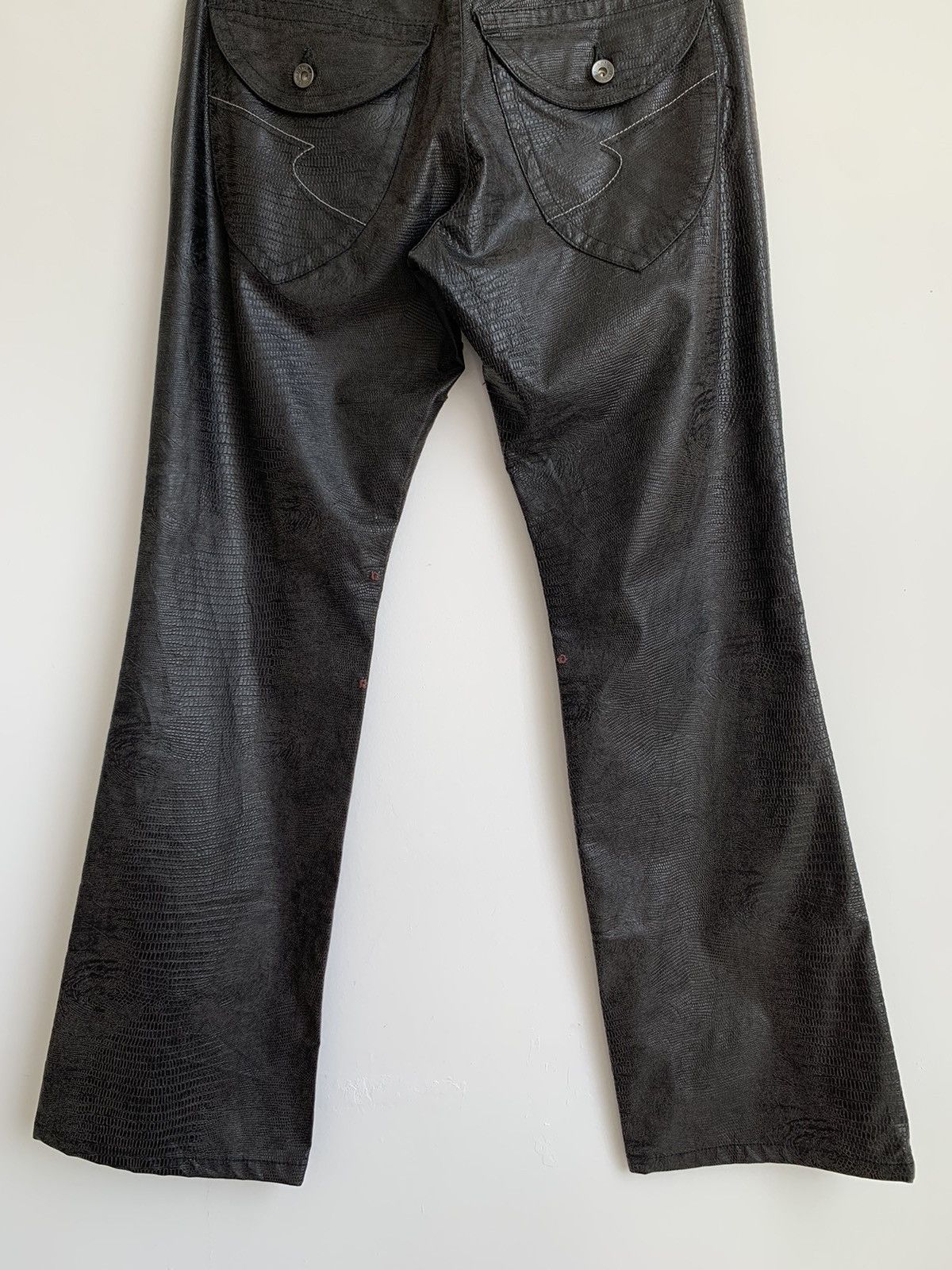 Japanese Brand 2000s Semantic Design Boot Cut Pant Size US 31 - 12 Thumbnail