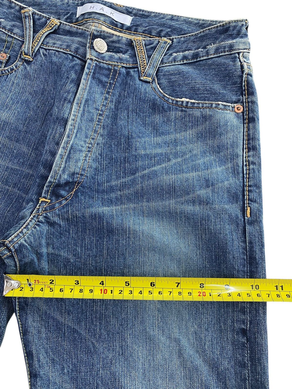 Japanese Brand Japanese Brand Ripped Whiskered Style Straight Leg Jeans Size US 29 - 7 Thumbnail