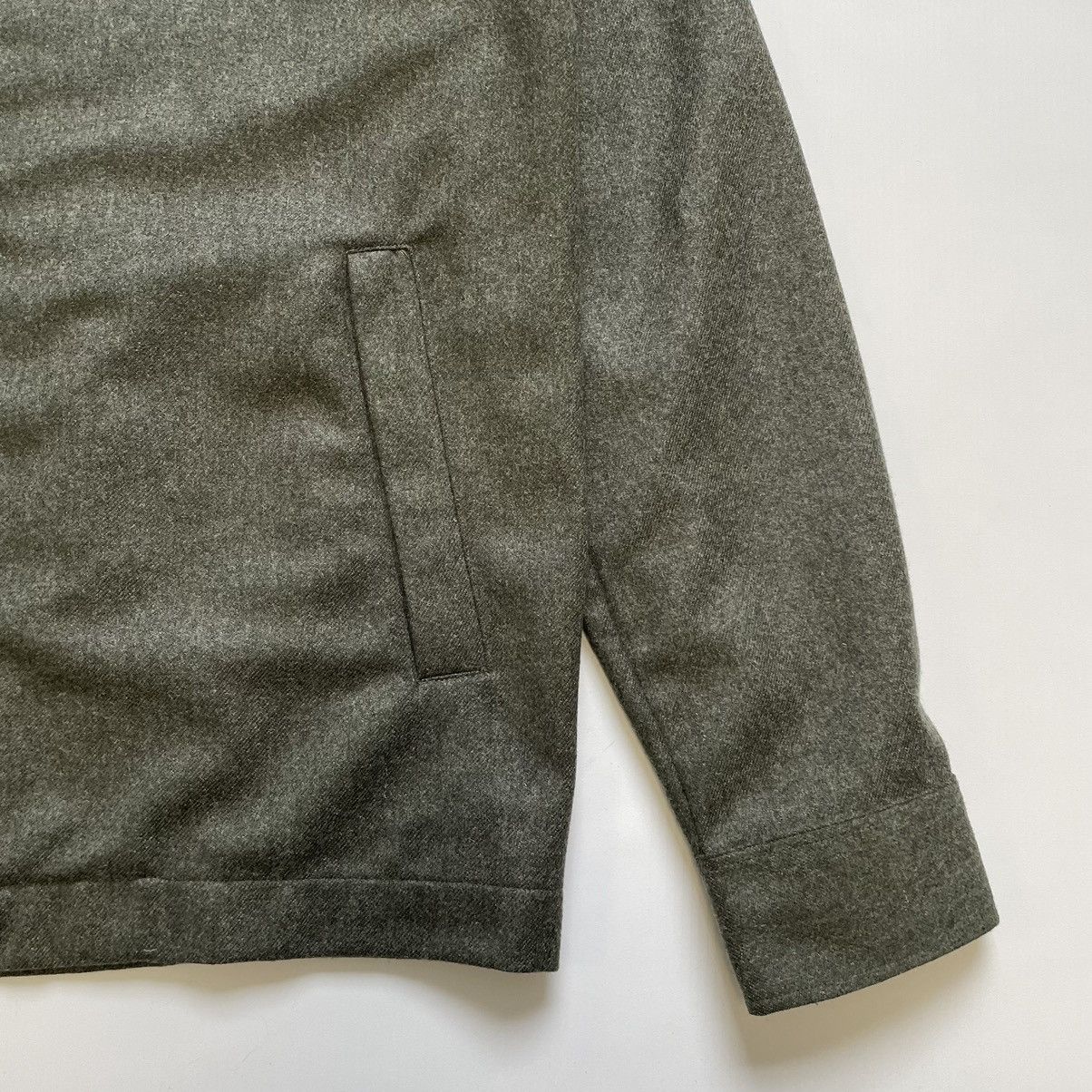 Our Legacy Sample ‘Moss Green’ Zip Wool Jacket Size US M / EU 48-50 / 2 - 7 Thumbnail