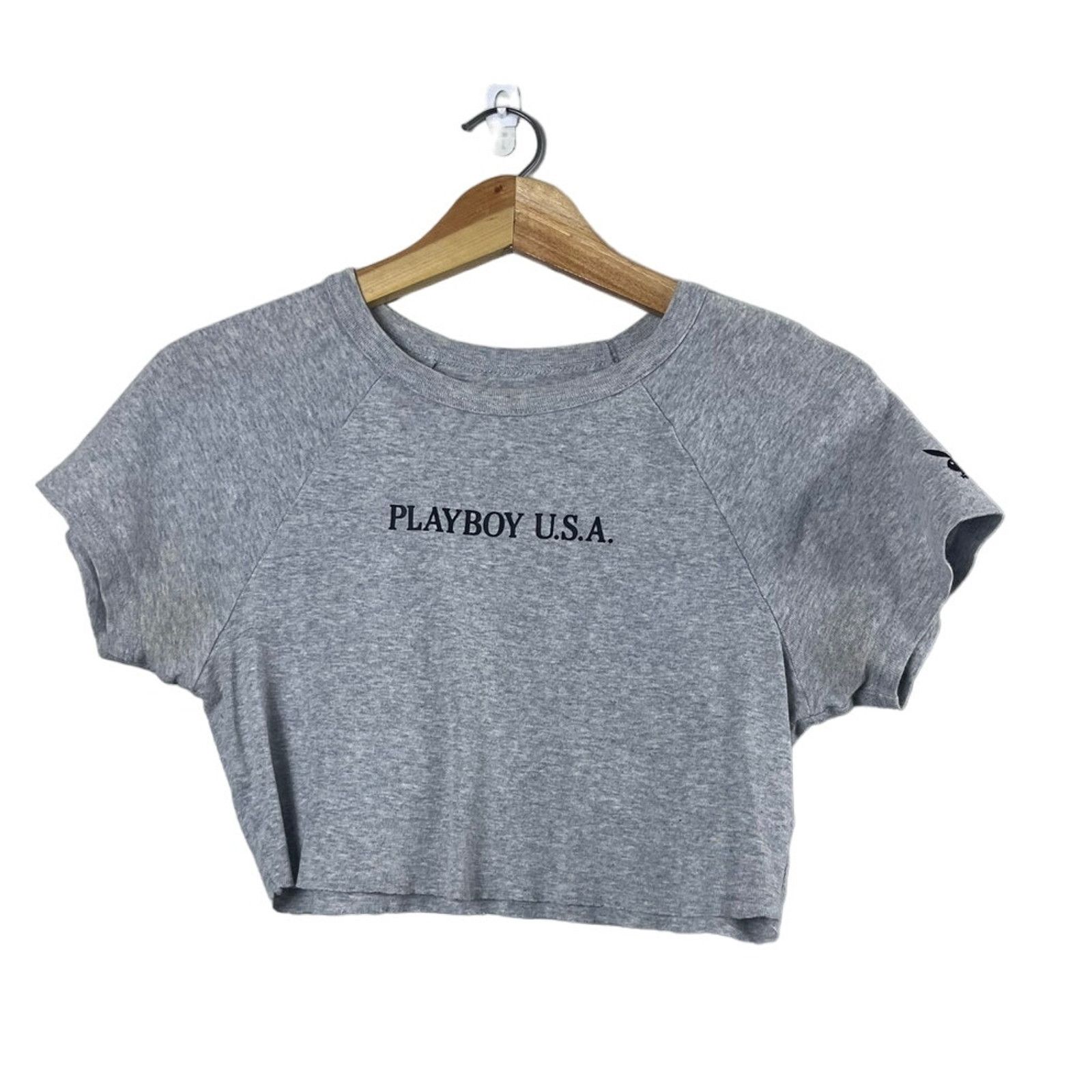Playboy Cropped Playboy Pacsun Women's T-Shirt M Size M / US 6-8 / IT 42-44 - 1 Thumbnail