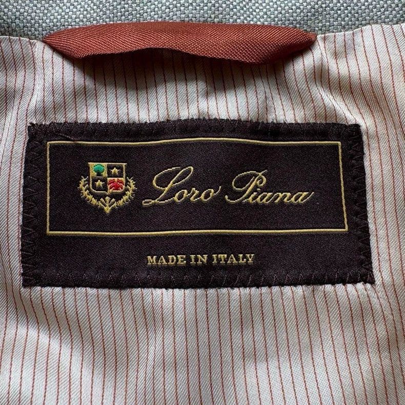 Loro Piana LORO PIANA Island cotton suit jacket Size 50L - 7 Thumbnail