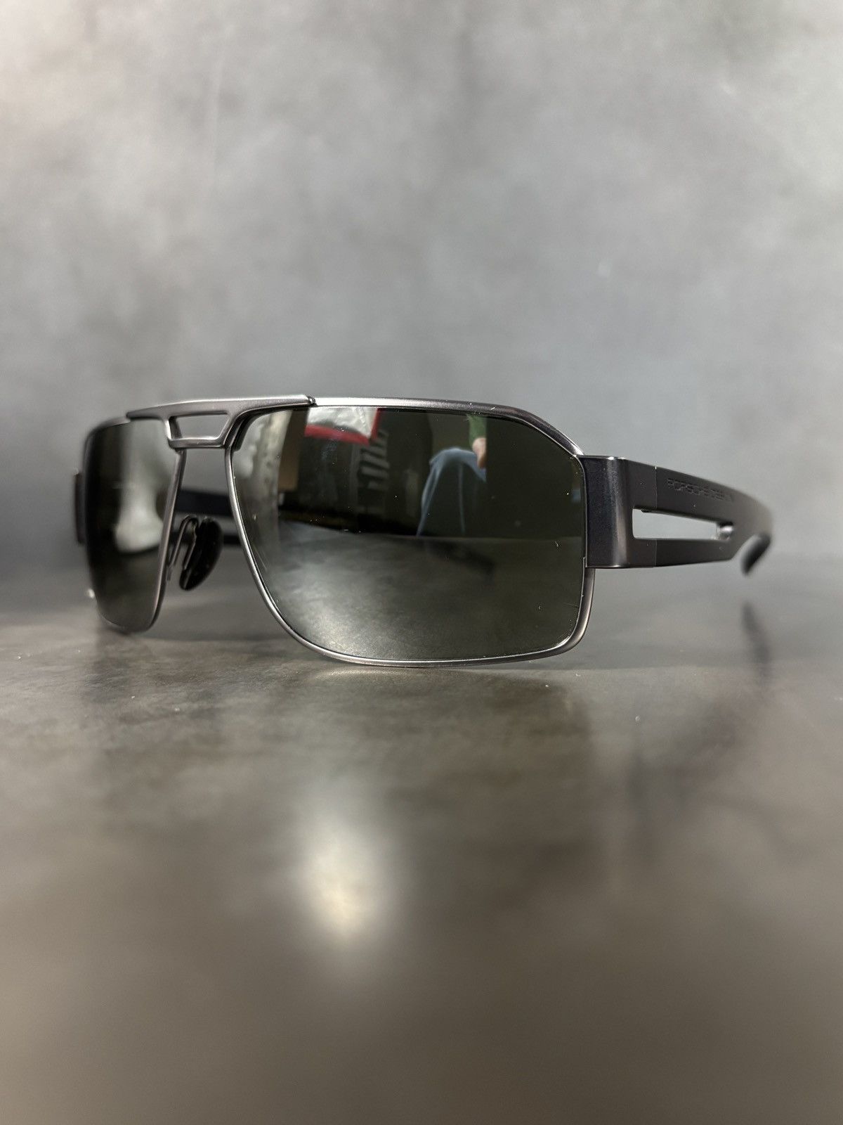 Porsche Design P’8460 Sunglasses Made in Japan 90s Titanium