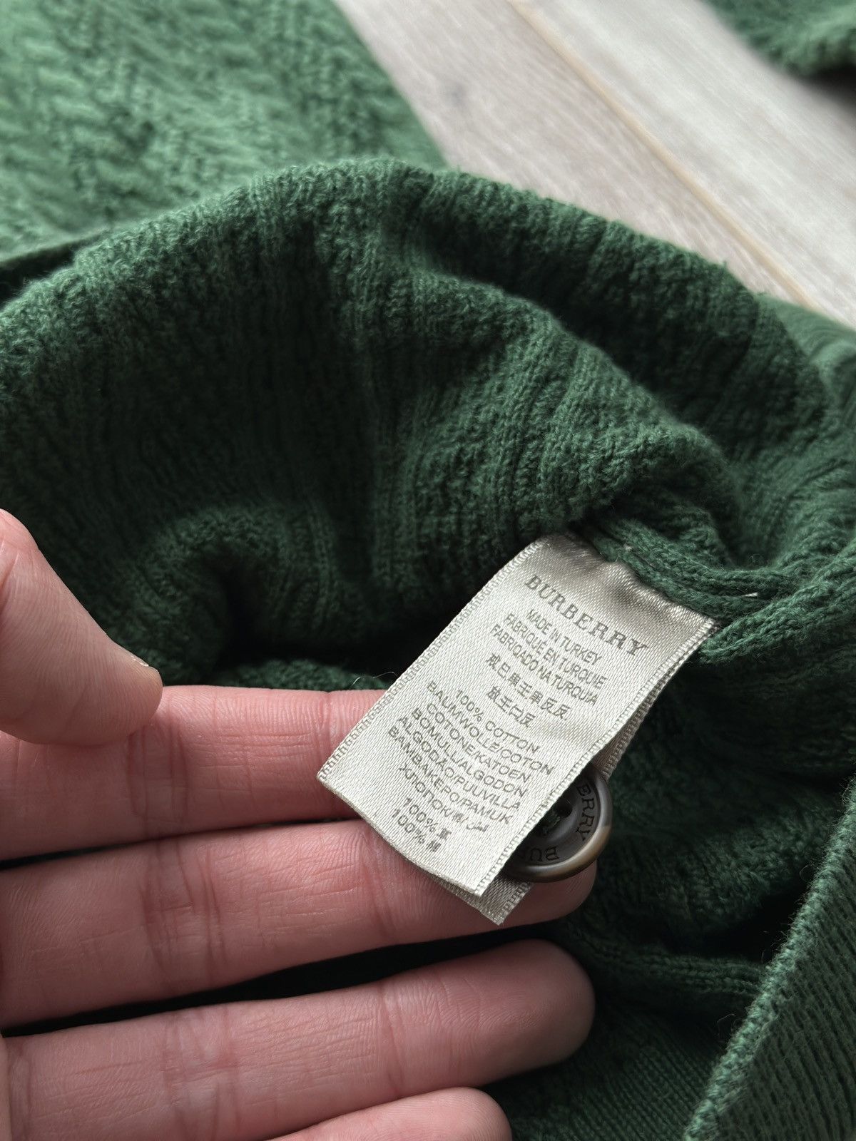 Burberry Burberry Knit Pullover Button Sweater Size US M / EU 48-50 / 2 - 13 Thumbnail