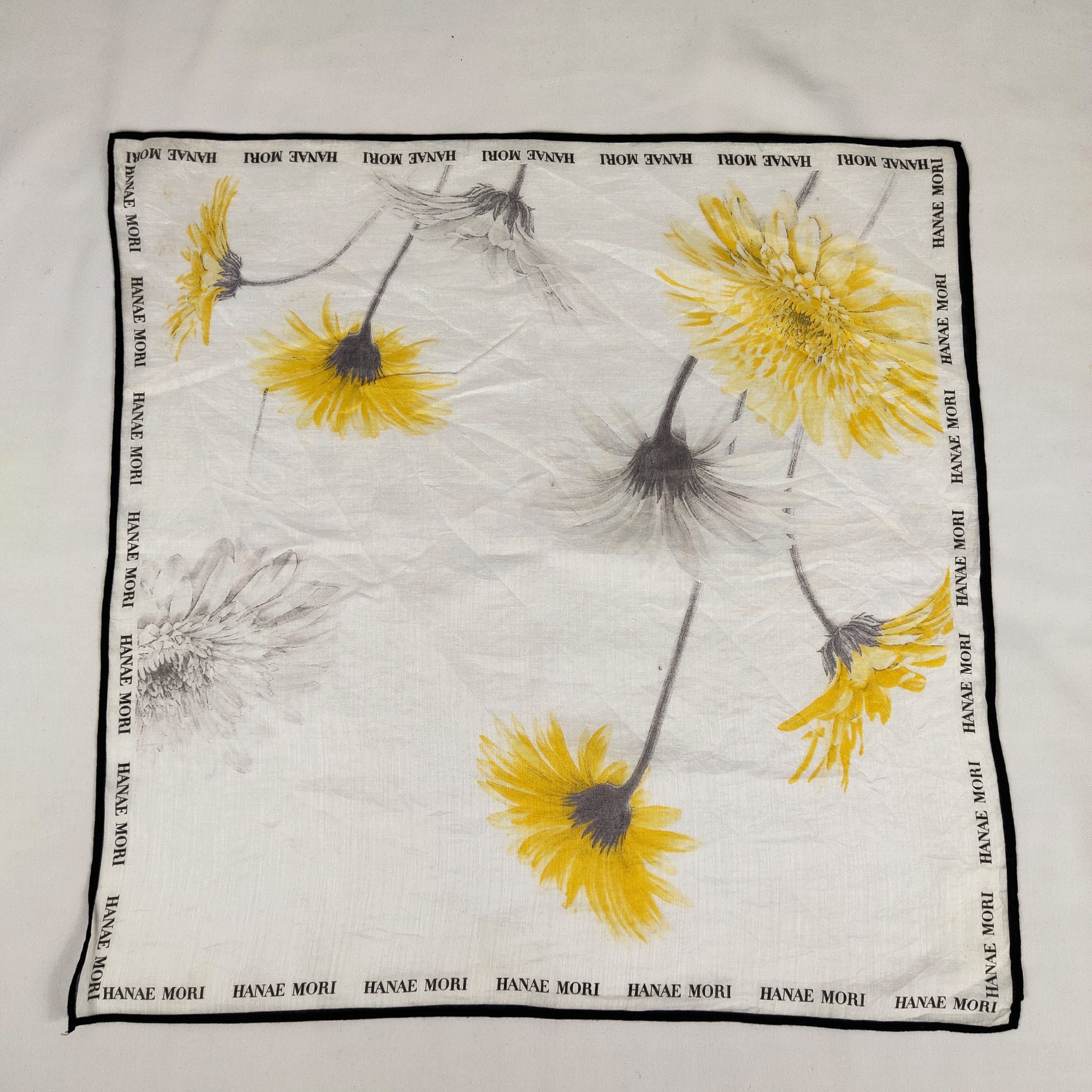 Hanae Mori Hanae Mori Handkerchief / Neckerchief / Bandana FZ416 Size ONE SIZE - 3 Thumbnail