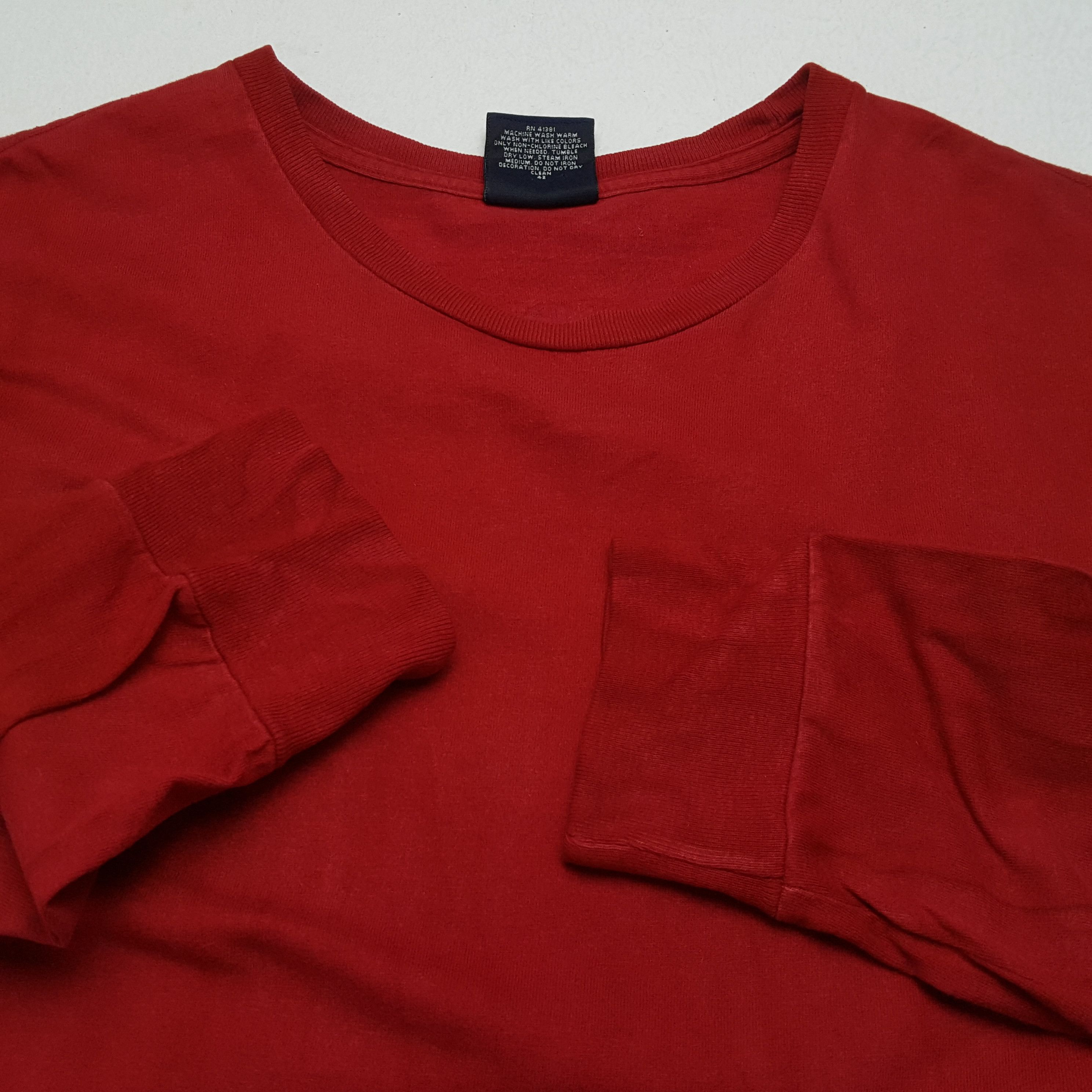 Polo Ralph Lauren × Vintage POLO SPORT RALPH LAUREN Spellout Design Long Sleeve Tshirt Size US L / EU 52-54 / 3 - 9 Thumbnail