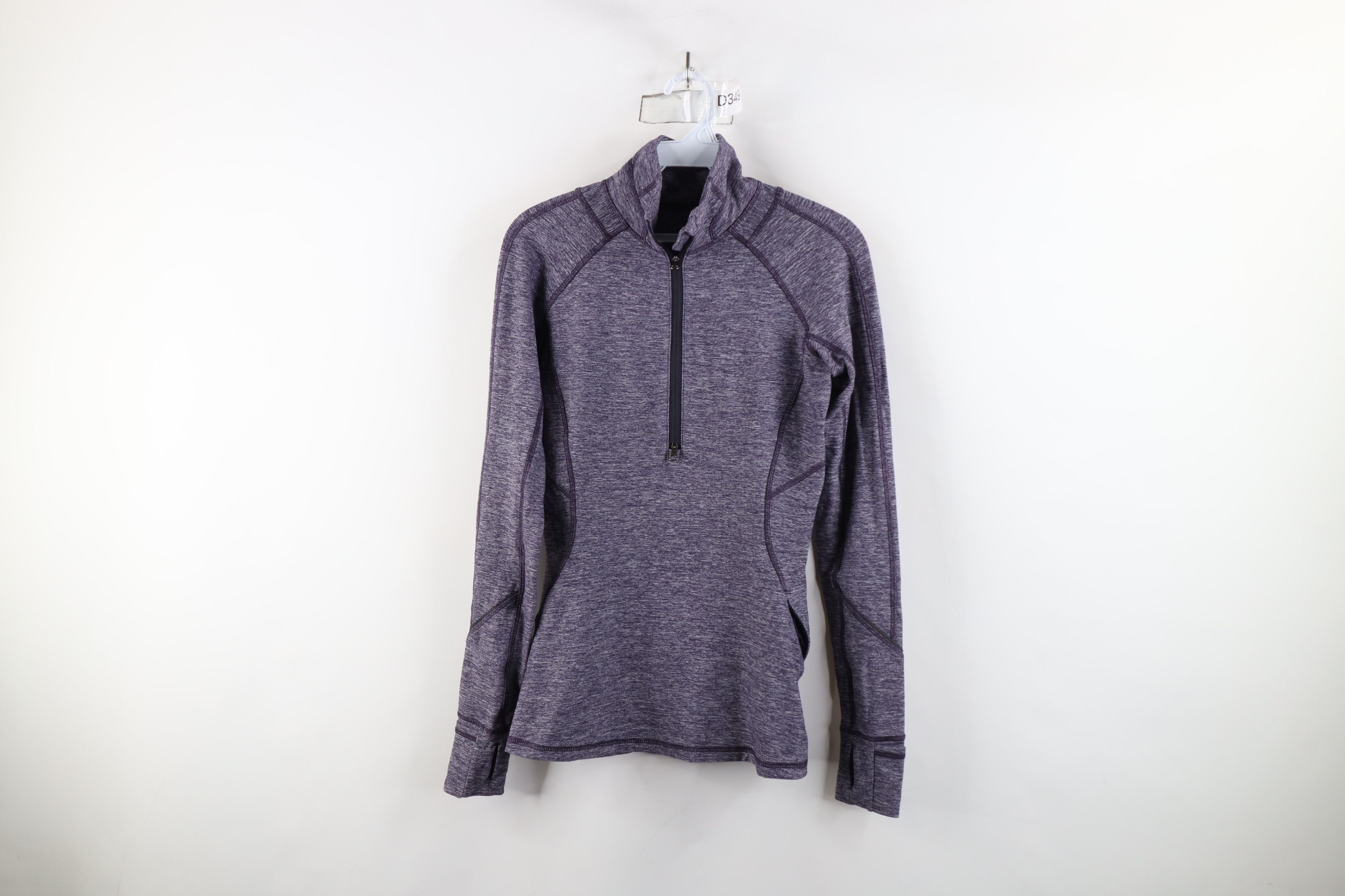 Lululemon × Vintage Lululemon Vent Tech Half Zip Pullover Sweater Top Purple Size S / US 4 / IT 40 - 1 Thumbnail