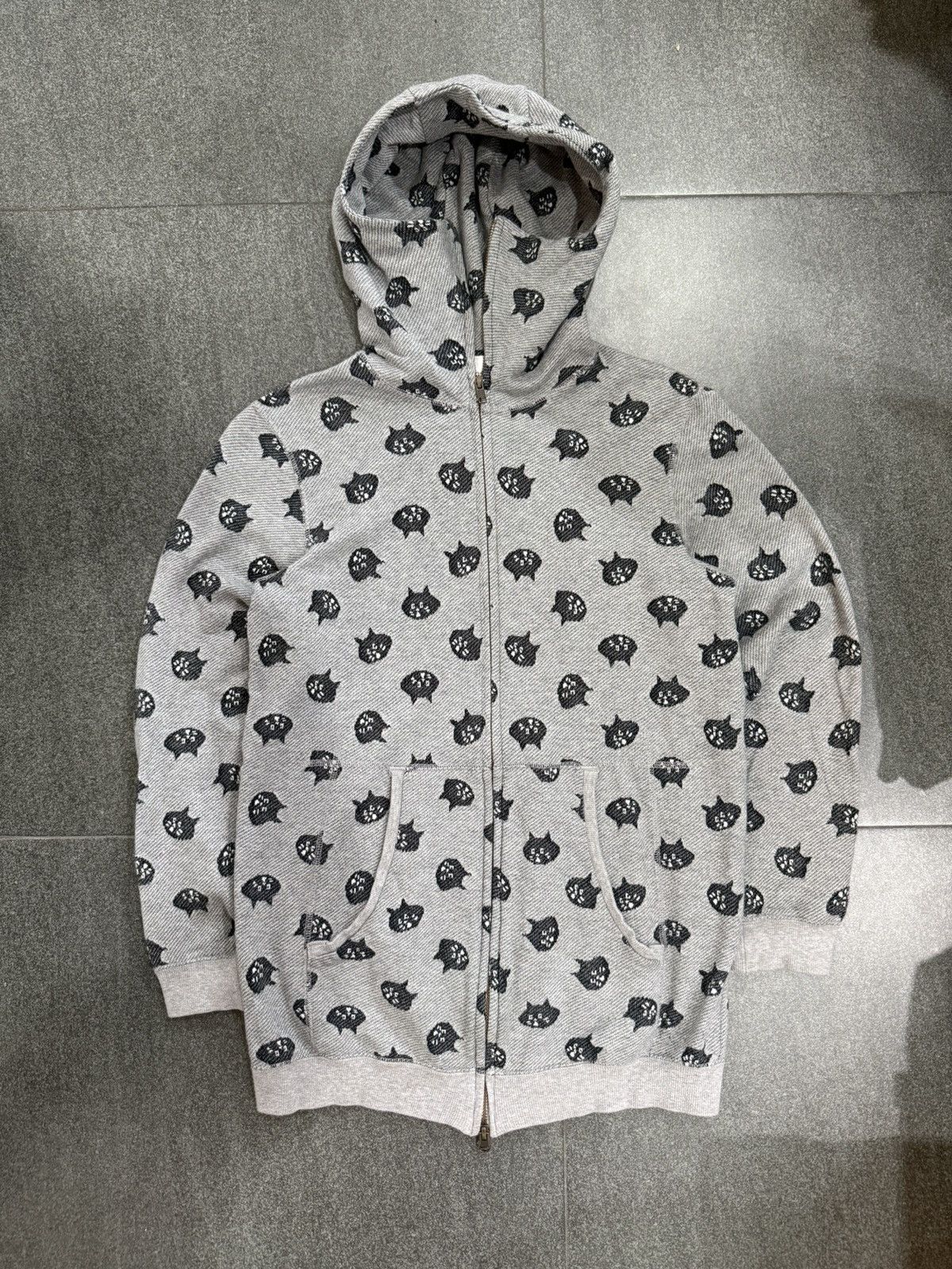 Vintage 90’s ISSEY MIYAKE RARE MULTI LOGO Y2K JAPANESE ZIP HOODIE Size US M / EU 48-50 / 2 - 1 Thumbnail