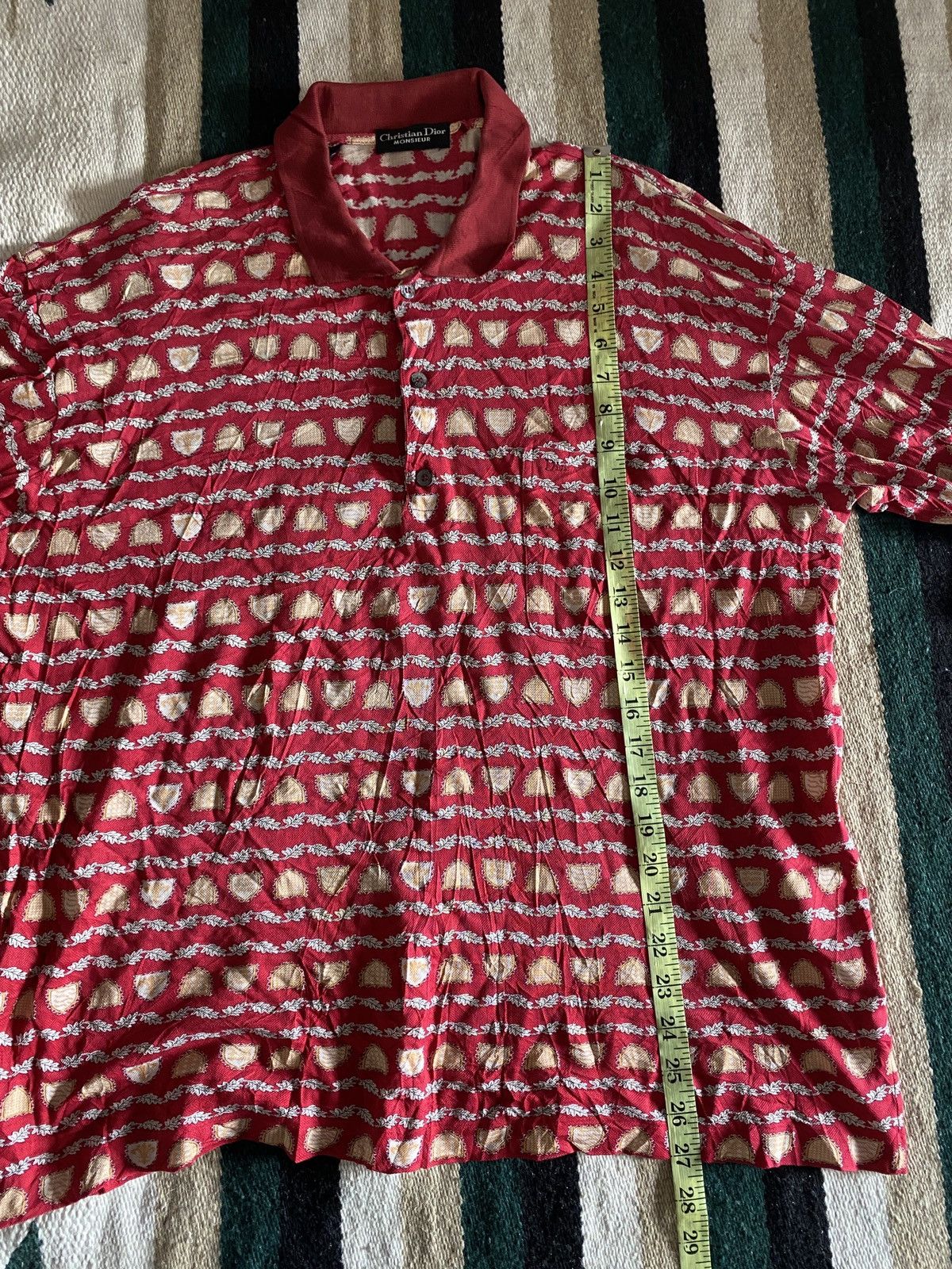 Christian Dior Monsieur Vintage Christian Dior polo tee Size US L / EU 52-54 / 3 - 14 Thumbnail