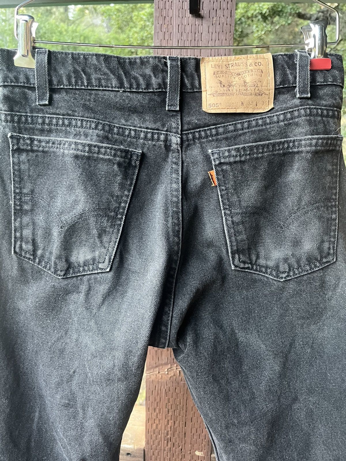 Levi's Levi’s Orange Tab 505 made in USA 33x30 (see measurements) Size US 33 - 4 Thumbnail