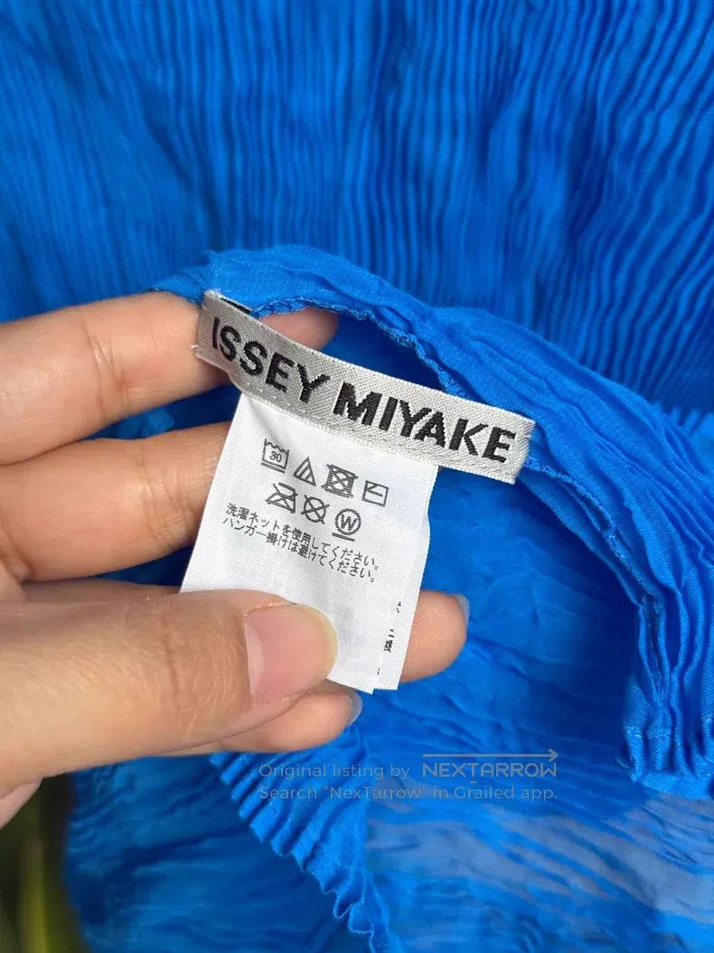 Issey Miyake Issey Miyake Willow Perspective Crew Neck Klein Blue Long Size M / US 6-8 / IT 42-44 - 2 Thumbnail
