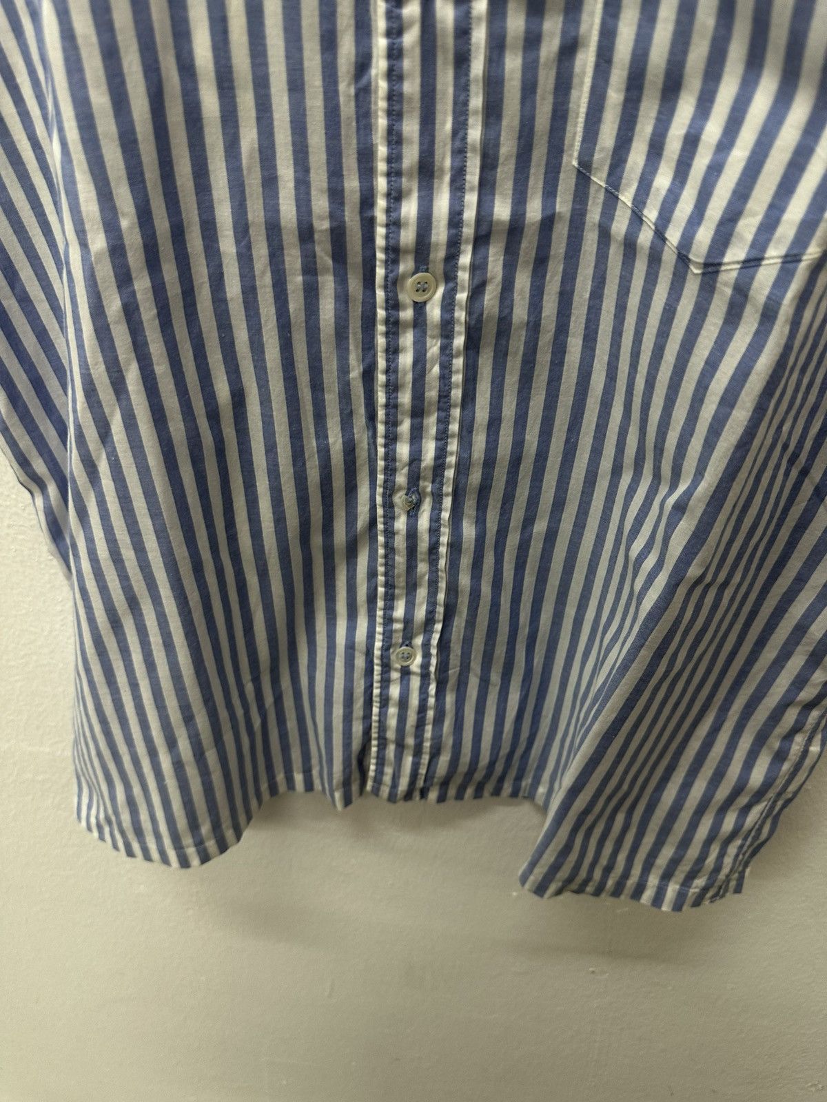 CABANE de ZUCCa Cabane de Zucca Stripes Pocket Button Shirt Size US M / EU 48-50 / 2 - 12 Thumbnail