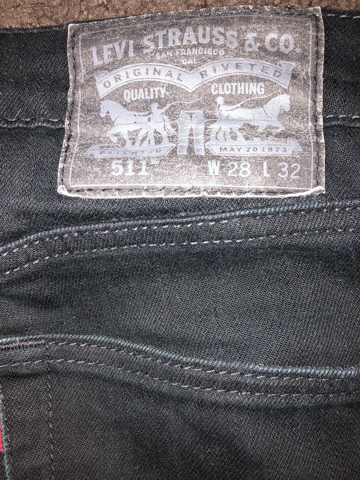 Levi's Levis jeans black Size US 28 / EU 44 - 2 Thumbnail