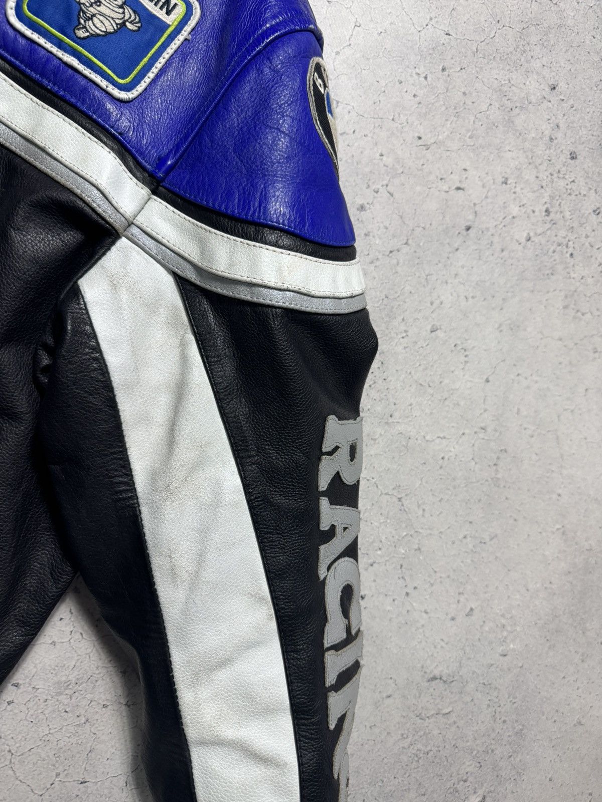 BMW BMW Racing Leather Bomber Jacket Big Logo Size XL Size US XL / EU 56 / 4 - 9 Thumbnail