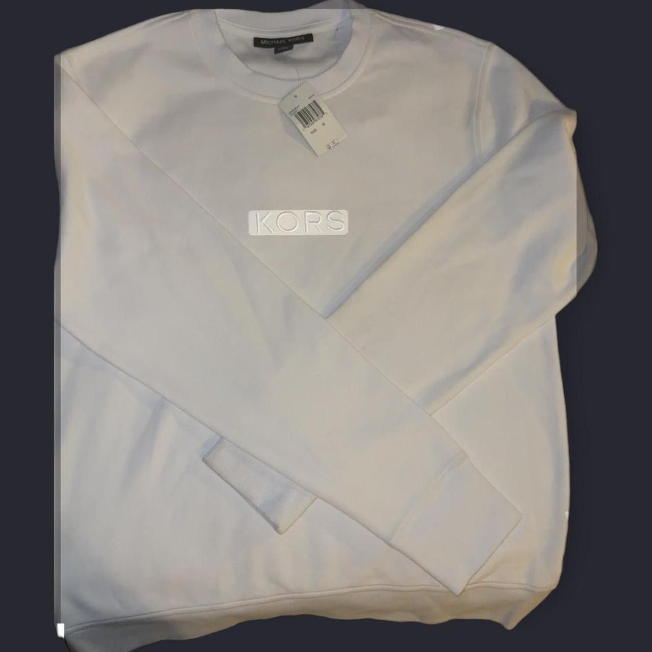 Michael Kors Michael Kors Embroidered Logo Cotton Blend Sweater Size M / US 6-8 / IT 42-44 - 3 Thumbnail