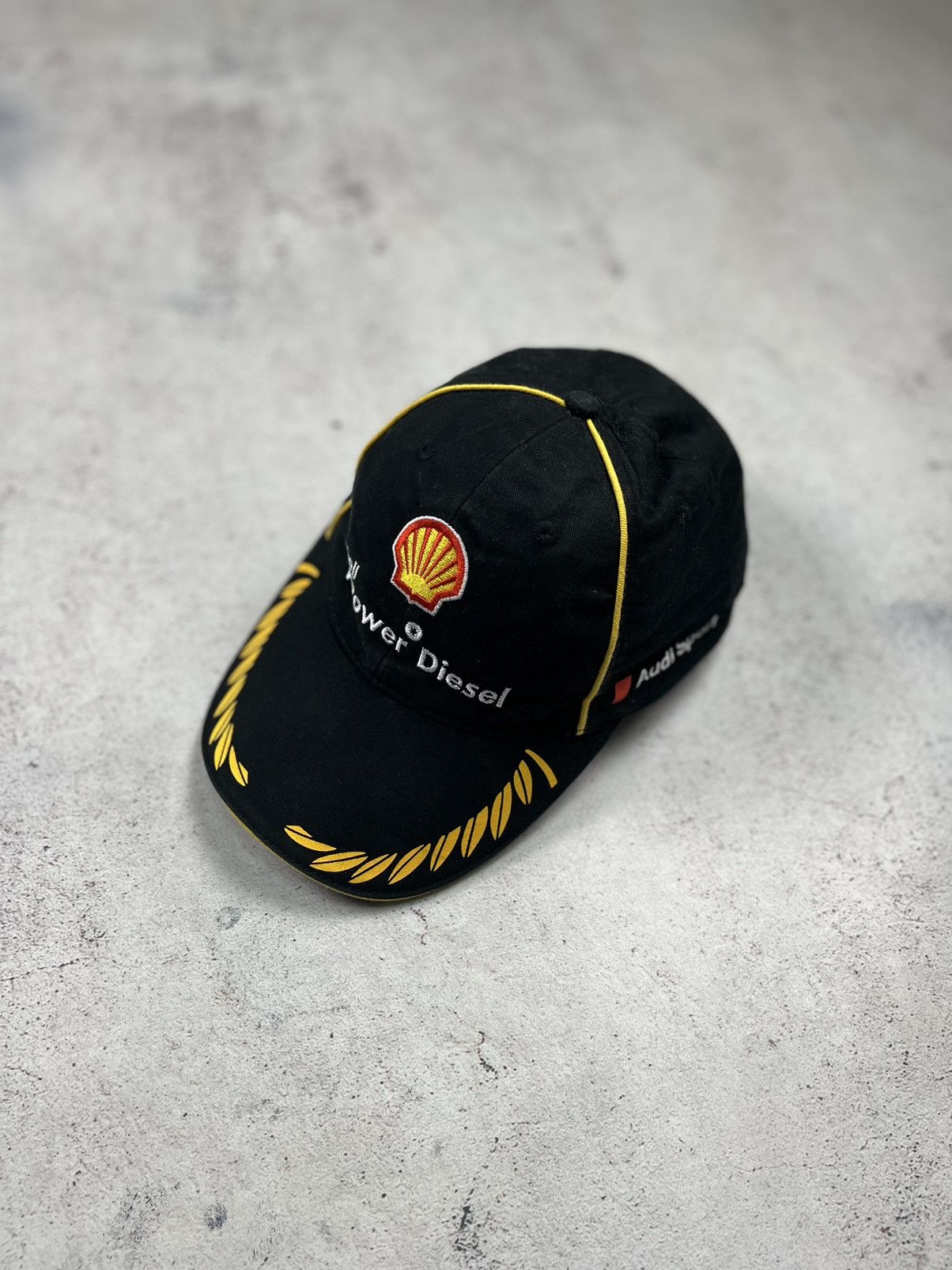 Formula 1 Formula 1 Vintage Racing Cap Audi Sport Shell V-Power Diesel Size ONE SIZE - 1 Thumbnail