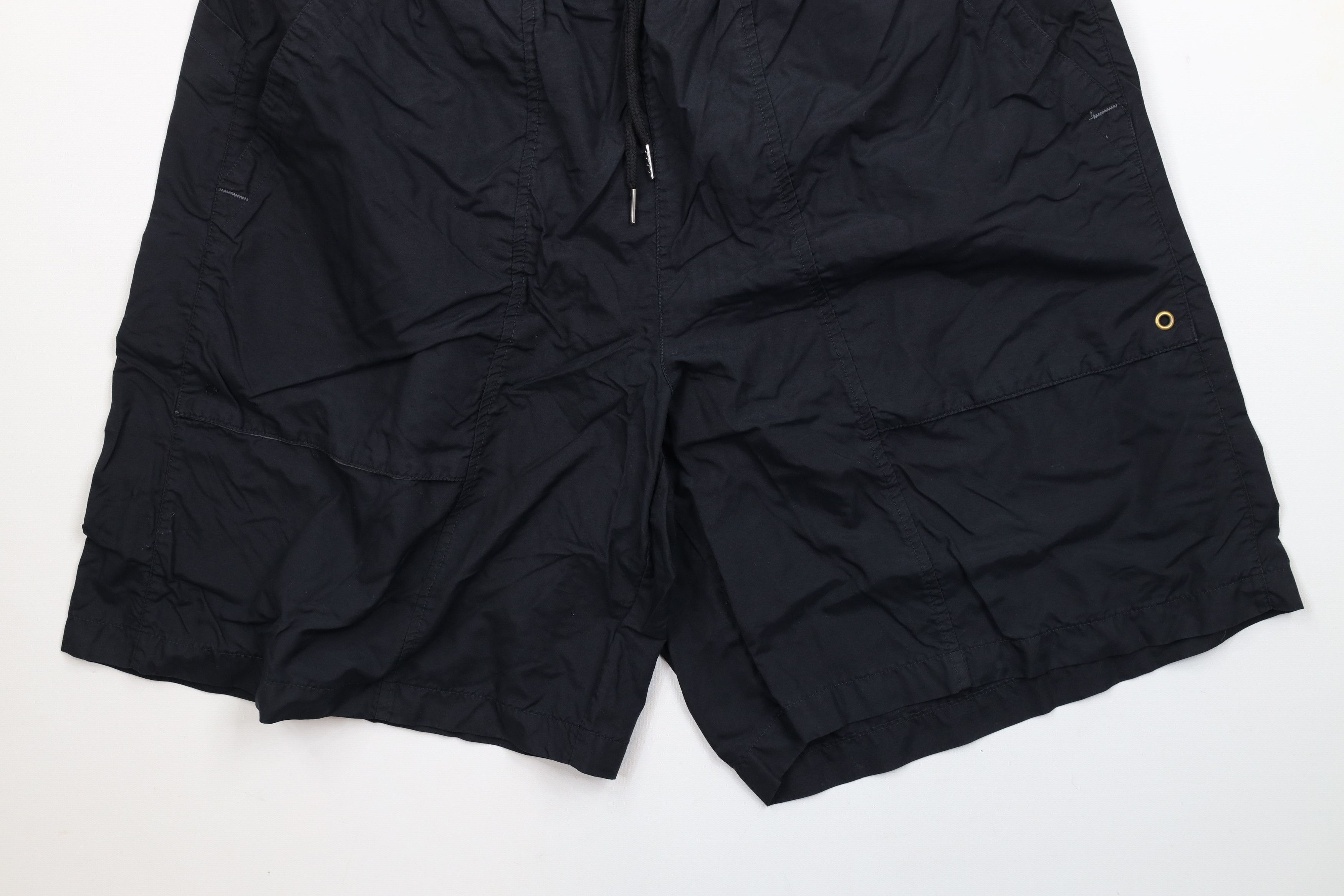 Nike × Vintage Vintage 90s Nike Travis Scott Mini Swoosh Lined Shorts Black Size US 36 / EU 52 - 4 Thumbnail