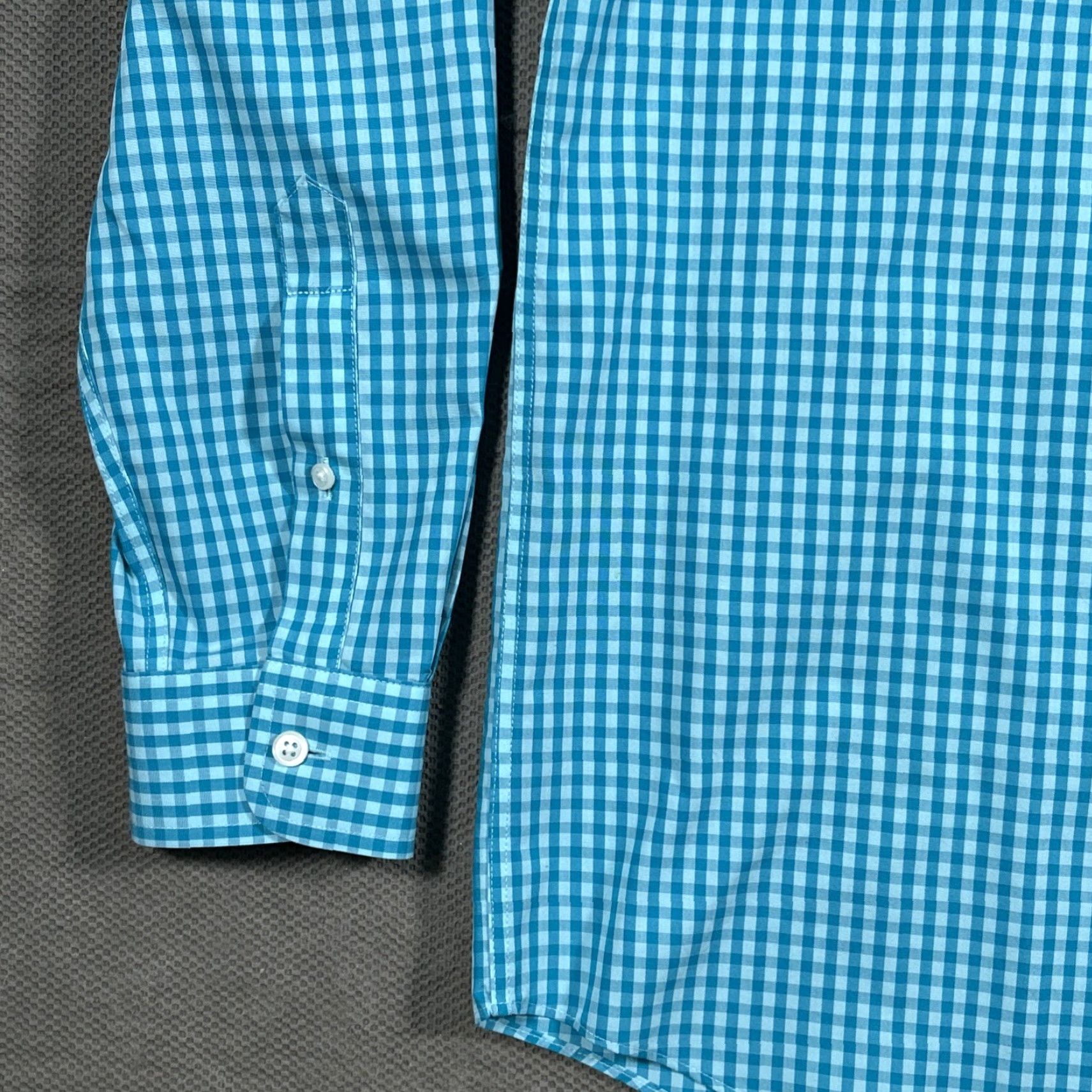 Vintage LL Bean Long Sleeve Button Down Traditional Fit Blue Plaid Shirt Mens M Reg Size US M / EU 48-50 / 2 - 7 Thumbnail