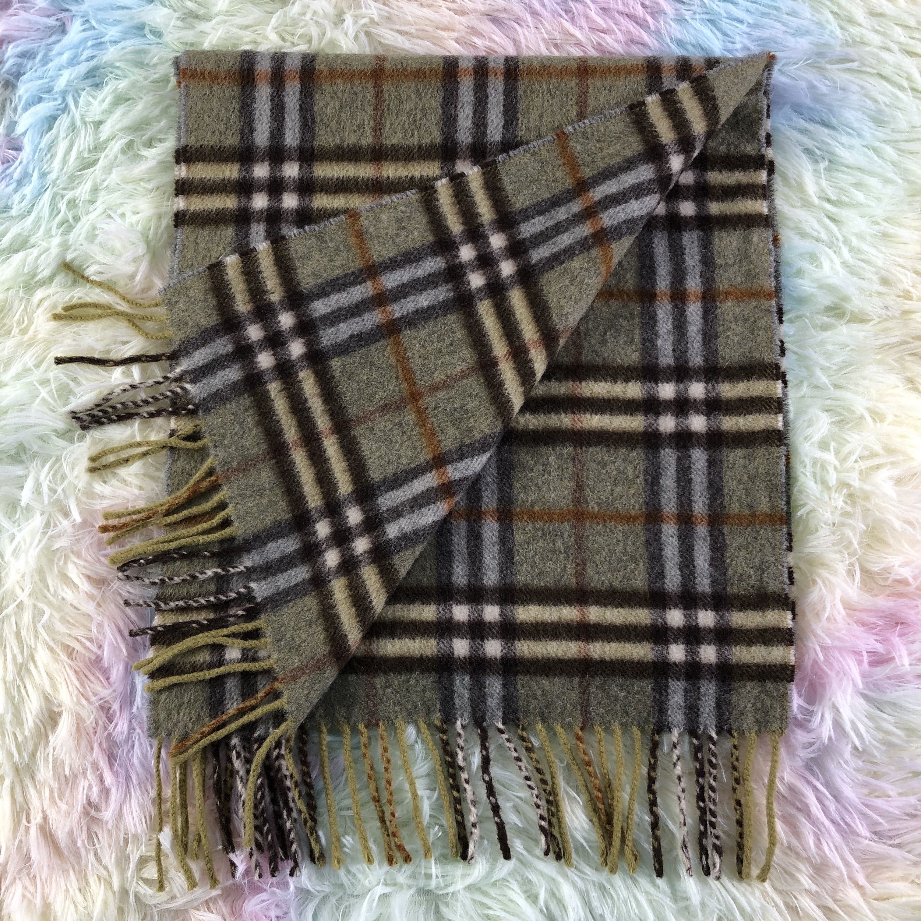 Burberry × Vintage Burberry Scarf / Muffler / Neckwear - KM129 Size ONE SIZE - 4 Thumbnail