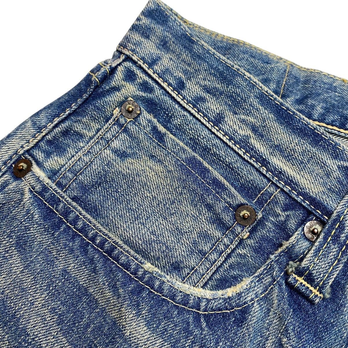 Japanese Brand × Sugar Cane × Vintage Sugarc Cane & Co. Selvedge Distressed Washed Denim Pants Size US 38 / EU 54 - 8 Thumbnail