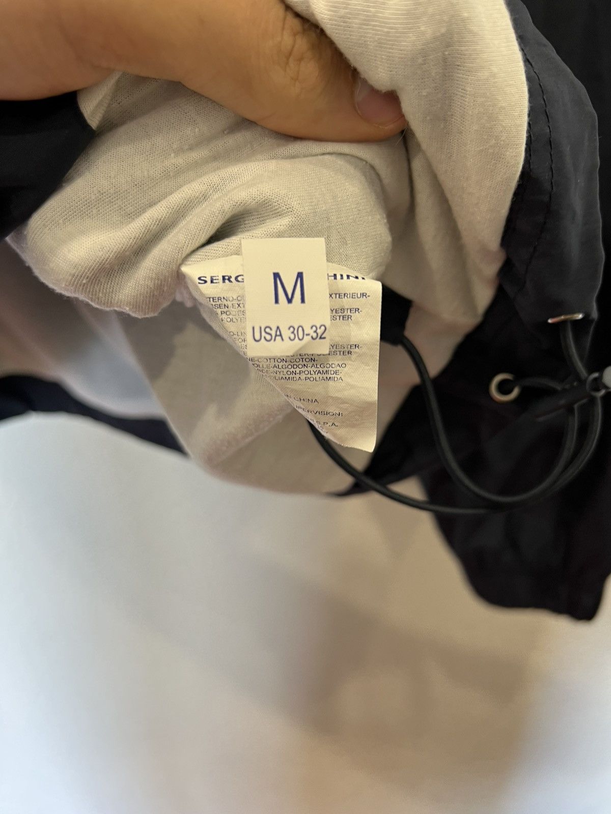 Sergio Tacchini Vintage 90s Sergio Tacchini Blue Nylon Track Top Zip Size US M / EU 48-50 / 2 - 6 Thumbnail