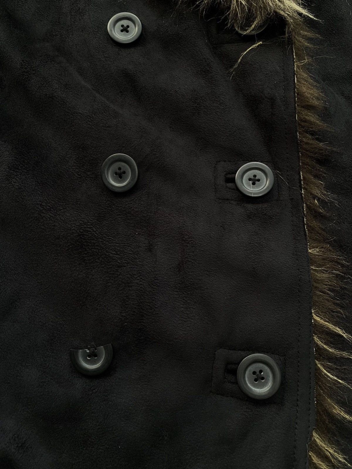 Yasuyuki Ishii FAUX FUR GOTHIC JAPANESE FYLS STYLE JACKET Size US M / EU 48-50 / 2 - 5 Thumbnail