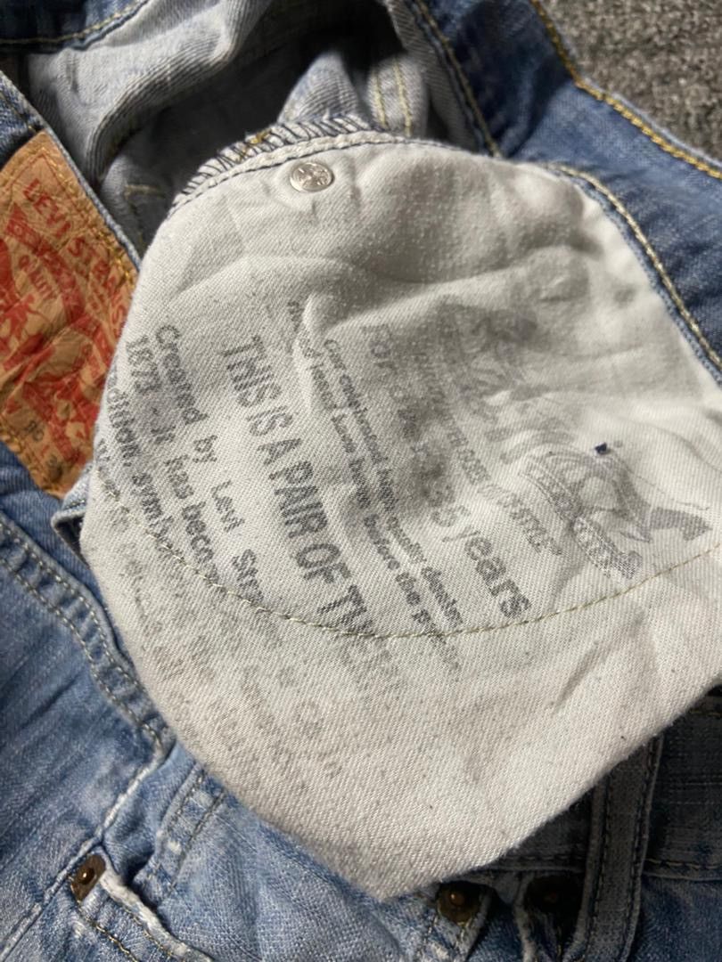 Levi's Levis Strauss Co. Distressed Jeans (175) Size US 32 / EU 48 - 8 Thumbnail