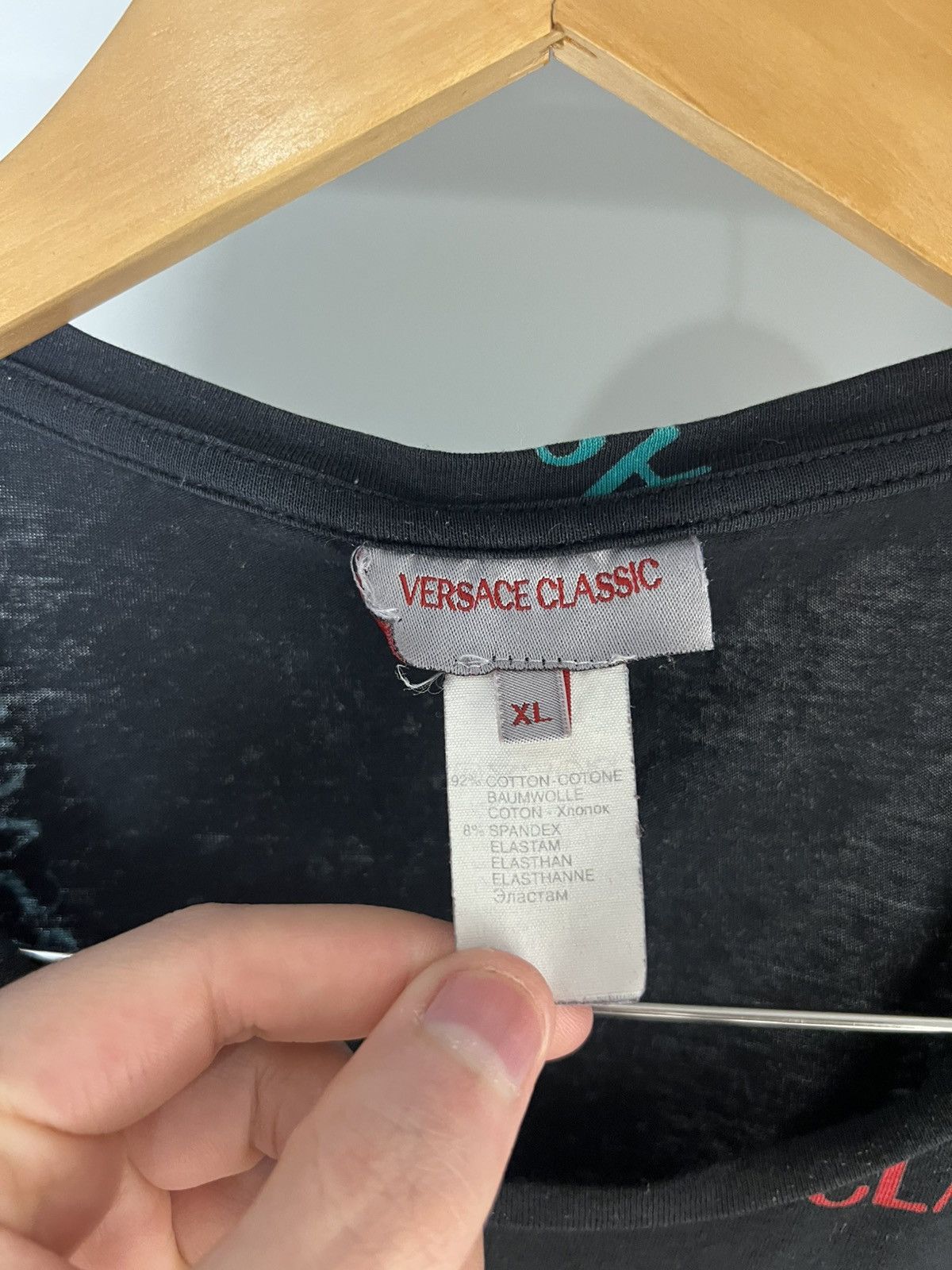 Versace VINTAGE VERSACE CLASSIC ITALIAN DESIGNER RETRO MONOGRAM 90s Size US XL / EU 56 / 4 - 15 Thumbnail
