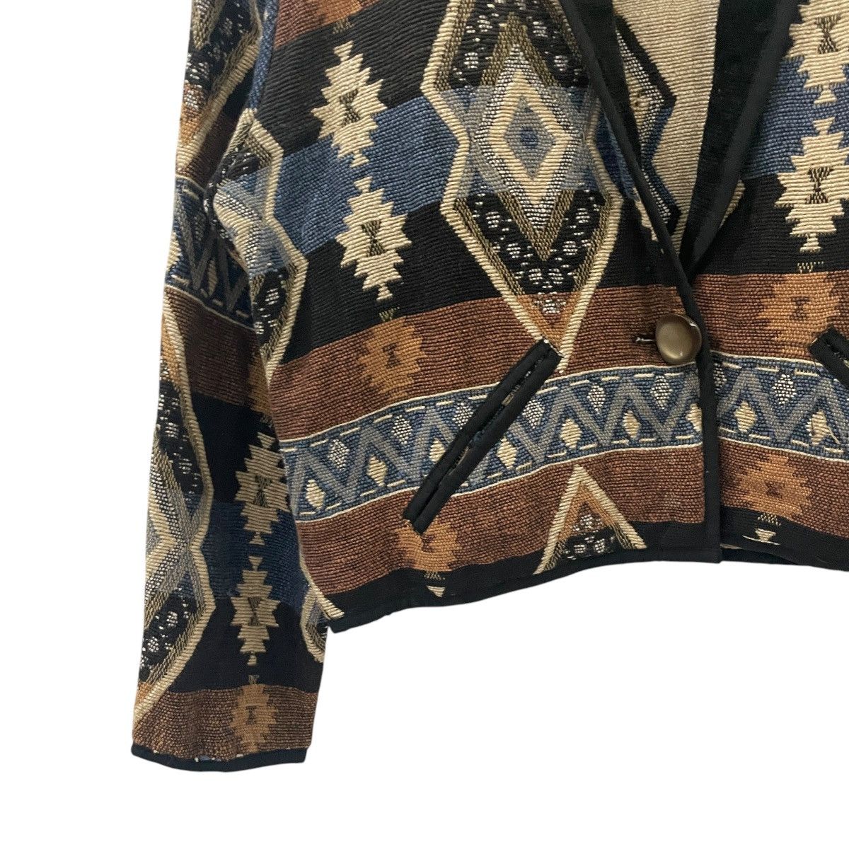 Chicos Vintage New Identity Aztex Navajo Jacket Size XL / US 12-14 / IT 48-50 - 3 Thumbnail